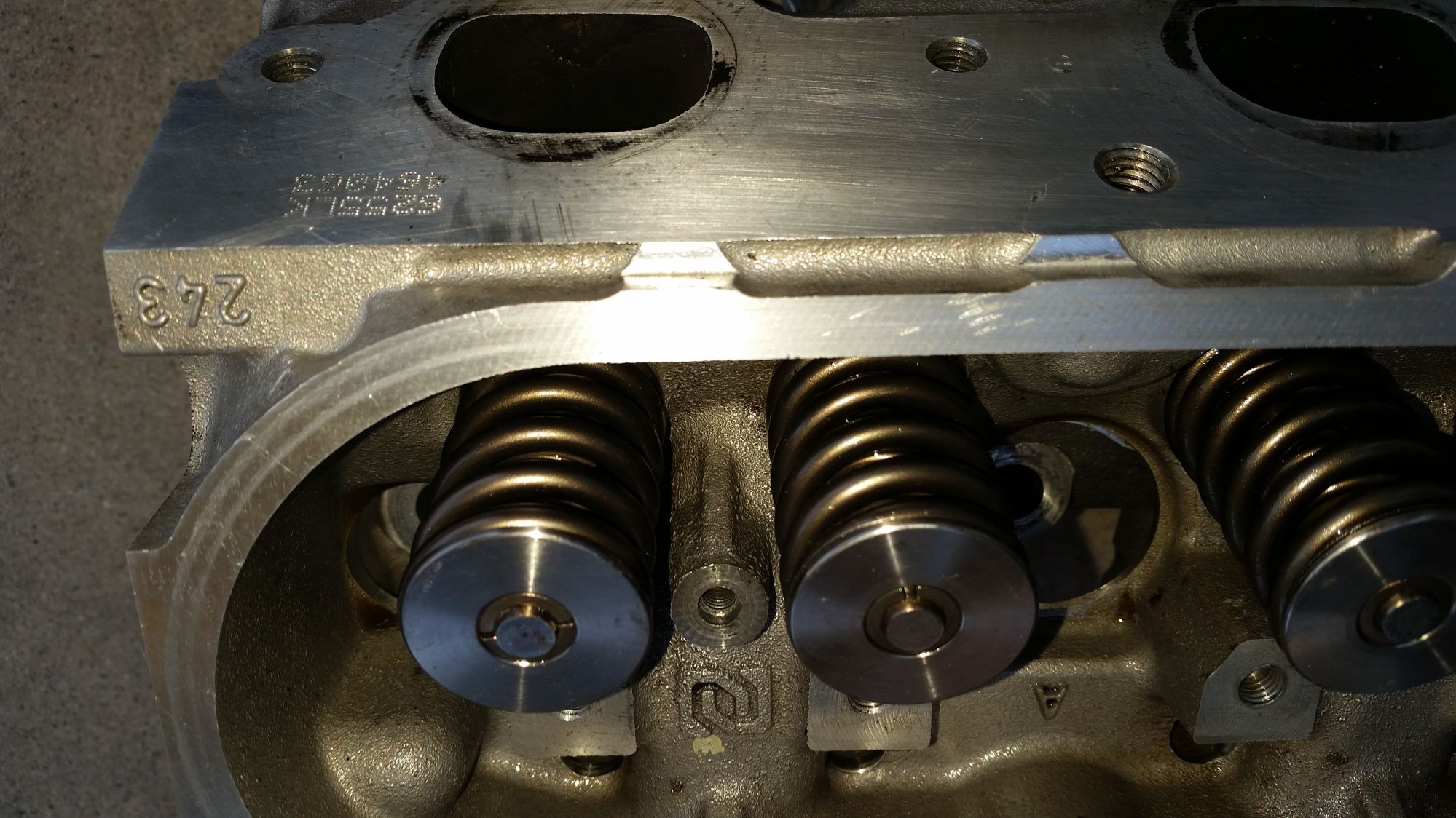 FS Dual Spring LS6 Heads complete with covers, valves, coil brackets