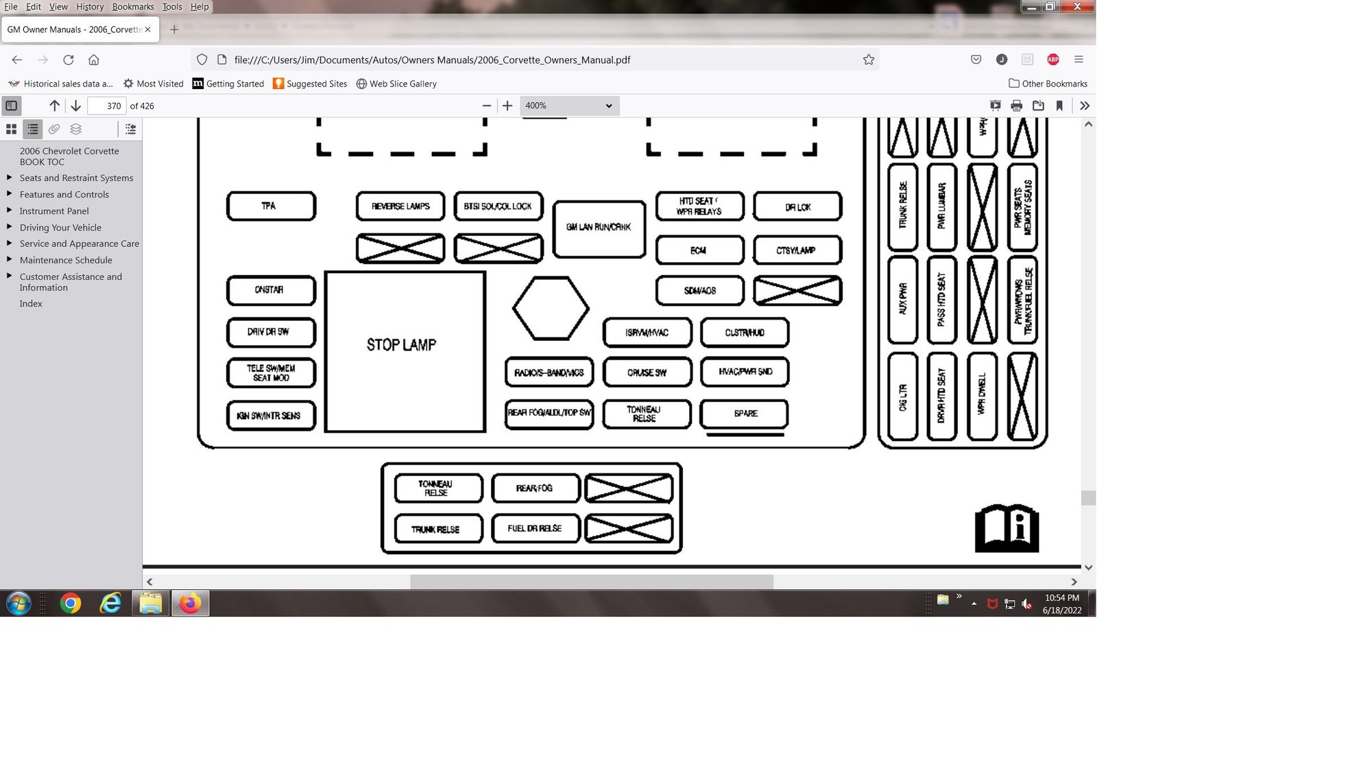 Fuse question Anybody know what fuse controls the C6 windshield