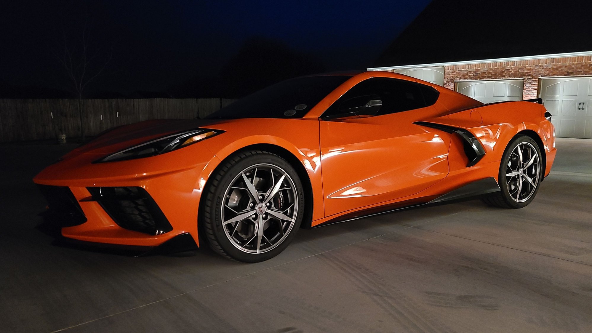 Added the GM Carbon Fiber Painted Carbon Flash Ground Effects Package CorvetteForum