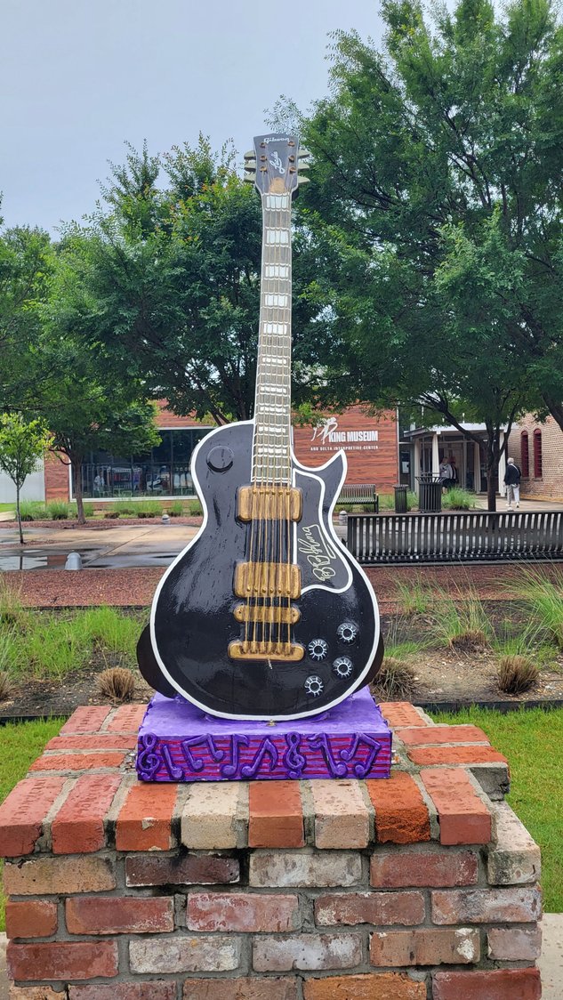 Entrance to the B.B. King Museum