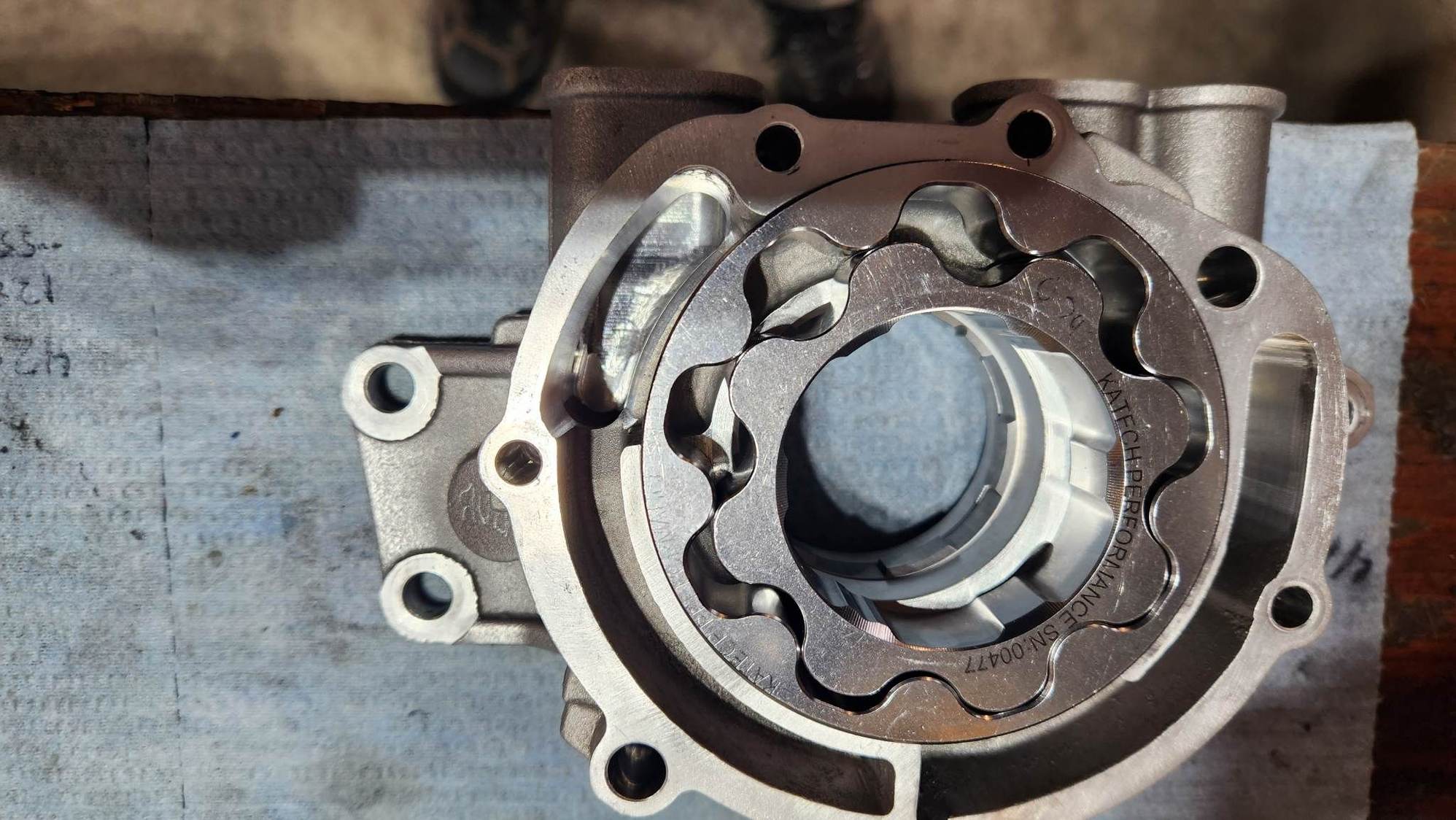 FS (For Sale) Slighty used Katech Blue oil pump CorvetteForum