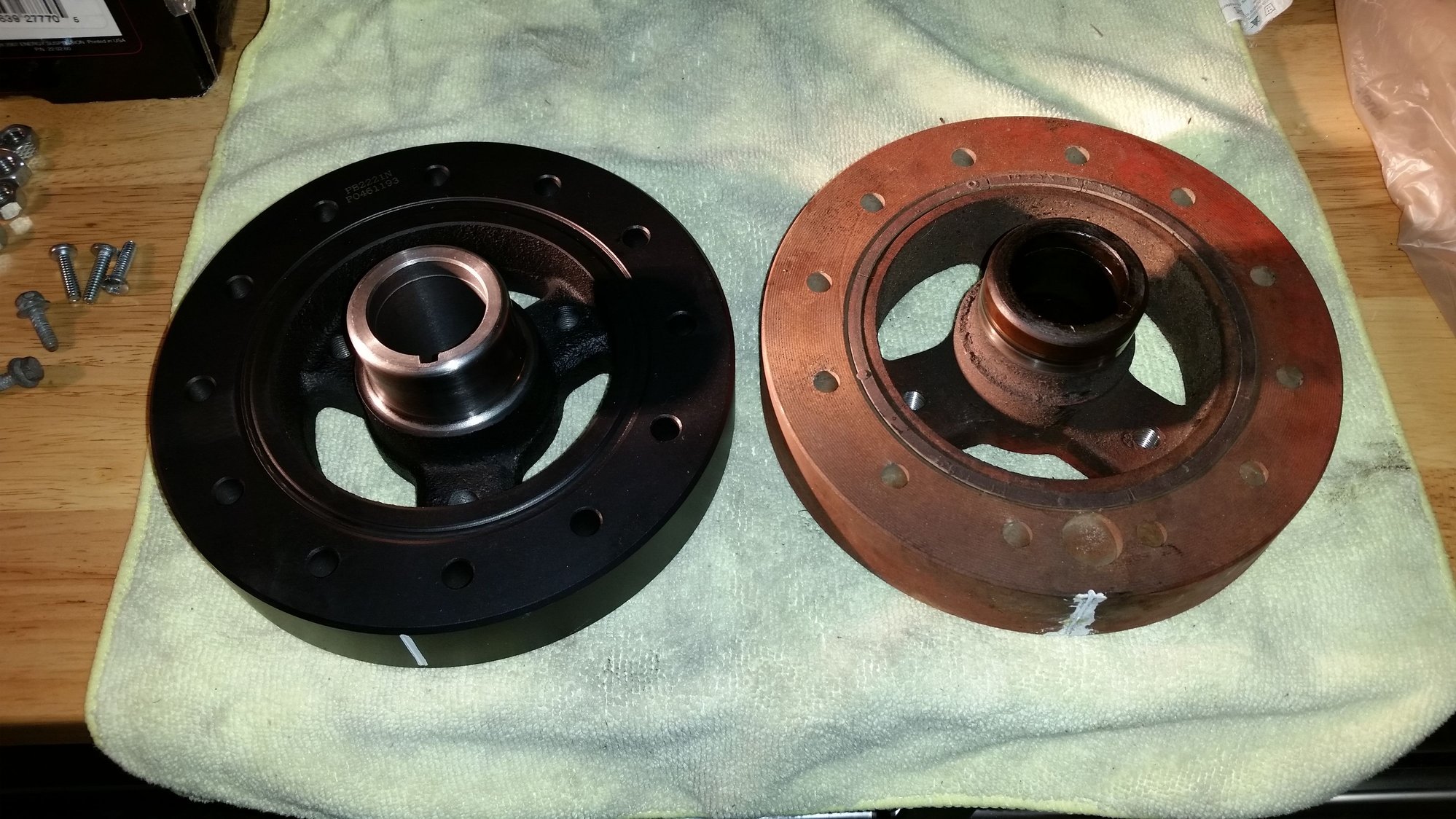 Harmonic balancers gone bad CorvetteForum Chevrolet Corvette Forum