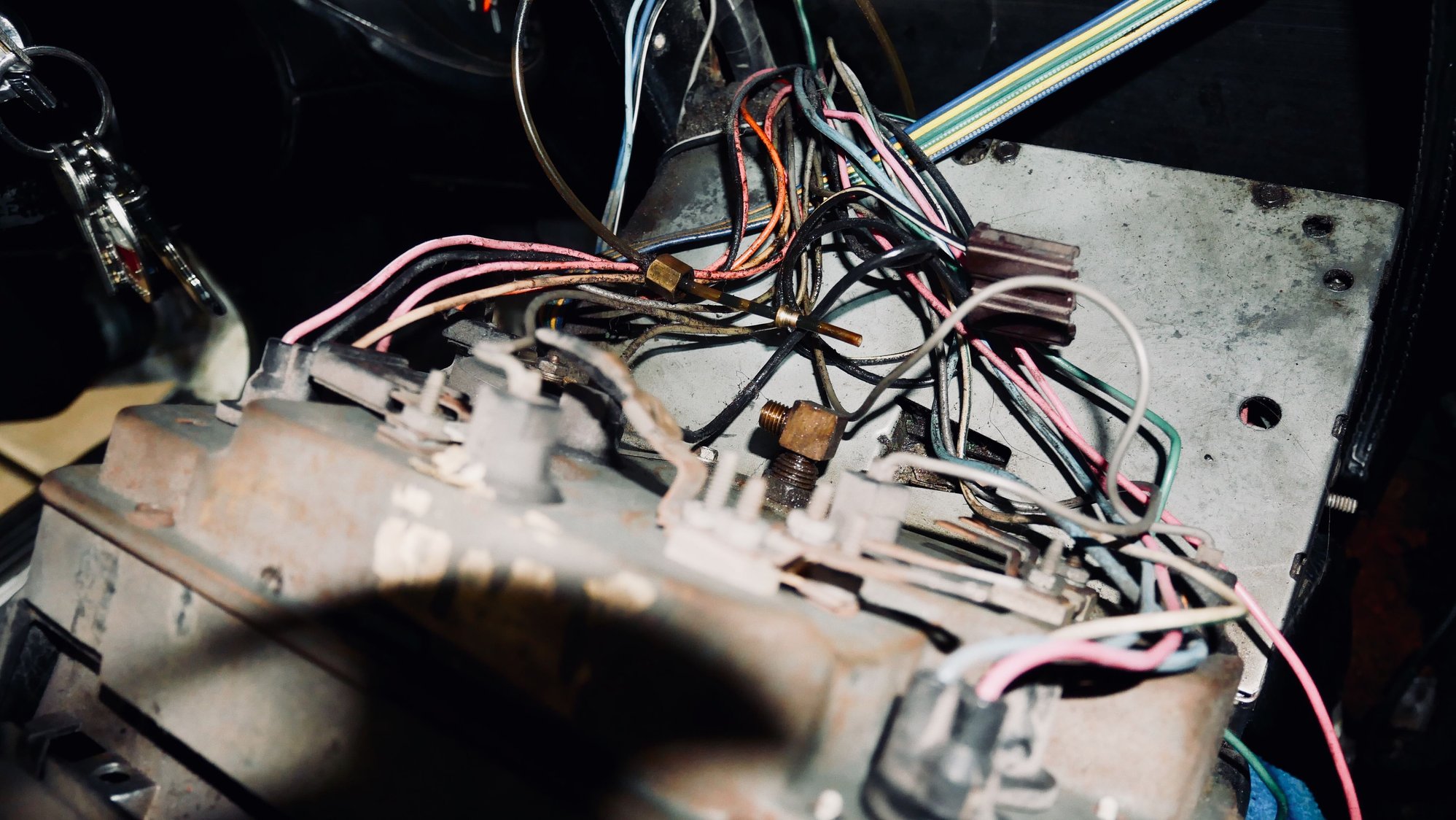 Broken Oil Pressure Gauge Line CorvetteForum Chevrolet Corvette