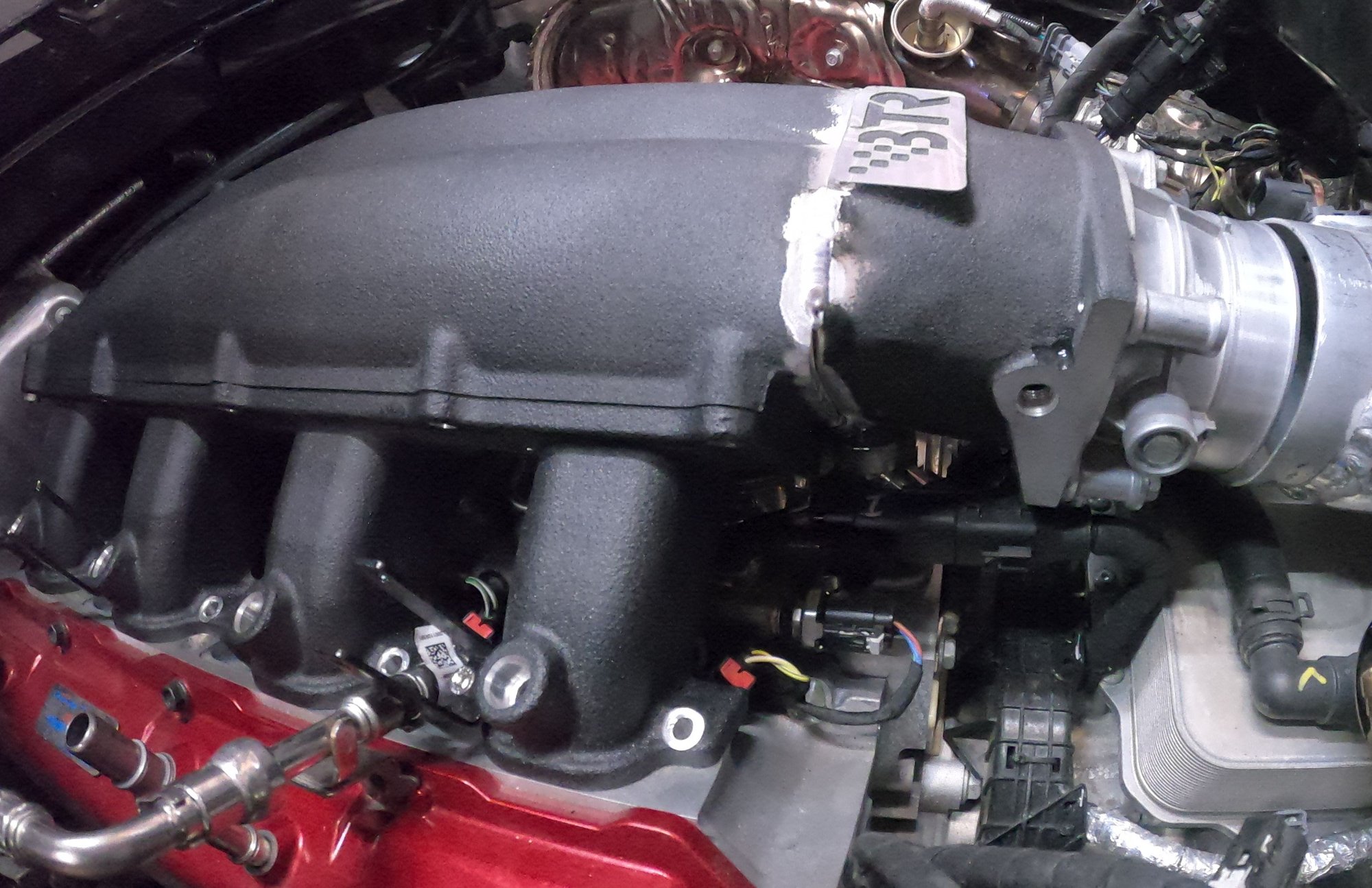 BTR Trinity Intake Manifold on C8 CorvetteForum Chevrolet Corvette