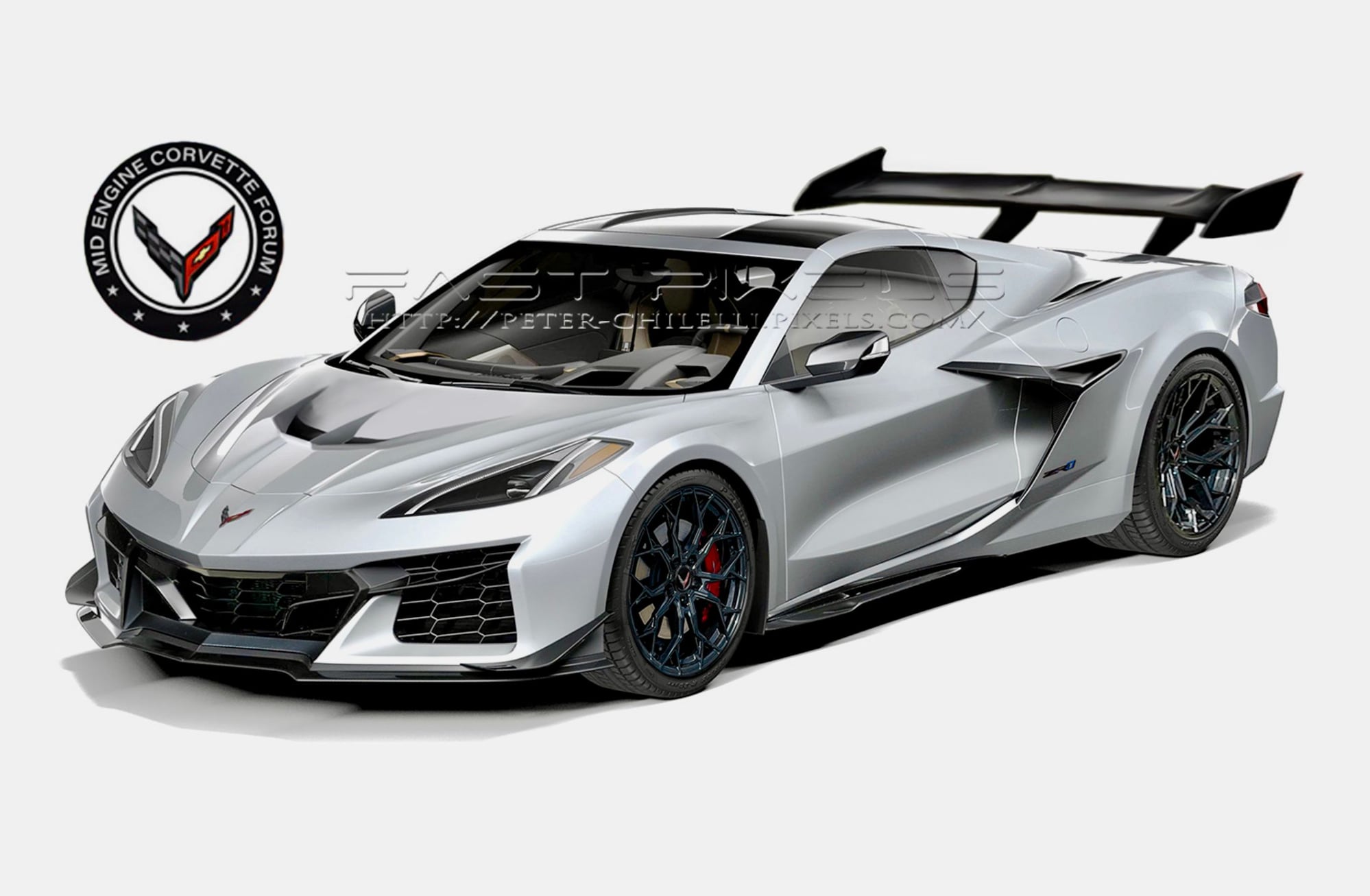 ZR1 Rendered Without Any Camo - CorvetteForum - Chevrolet Corvette Forum  Discussion