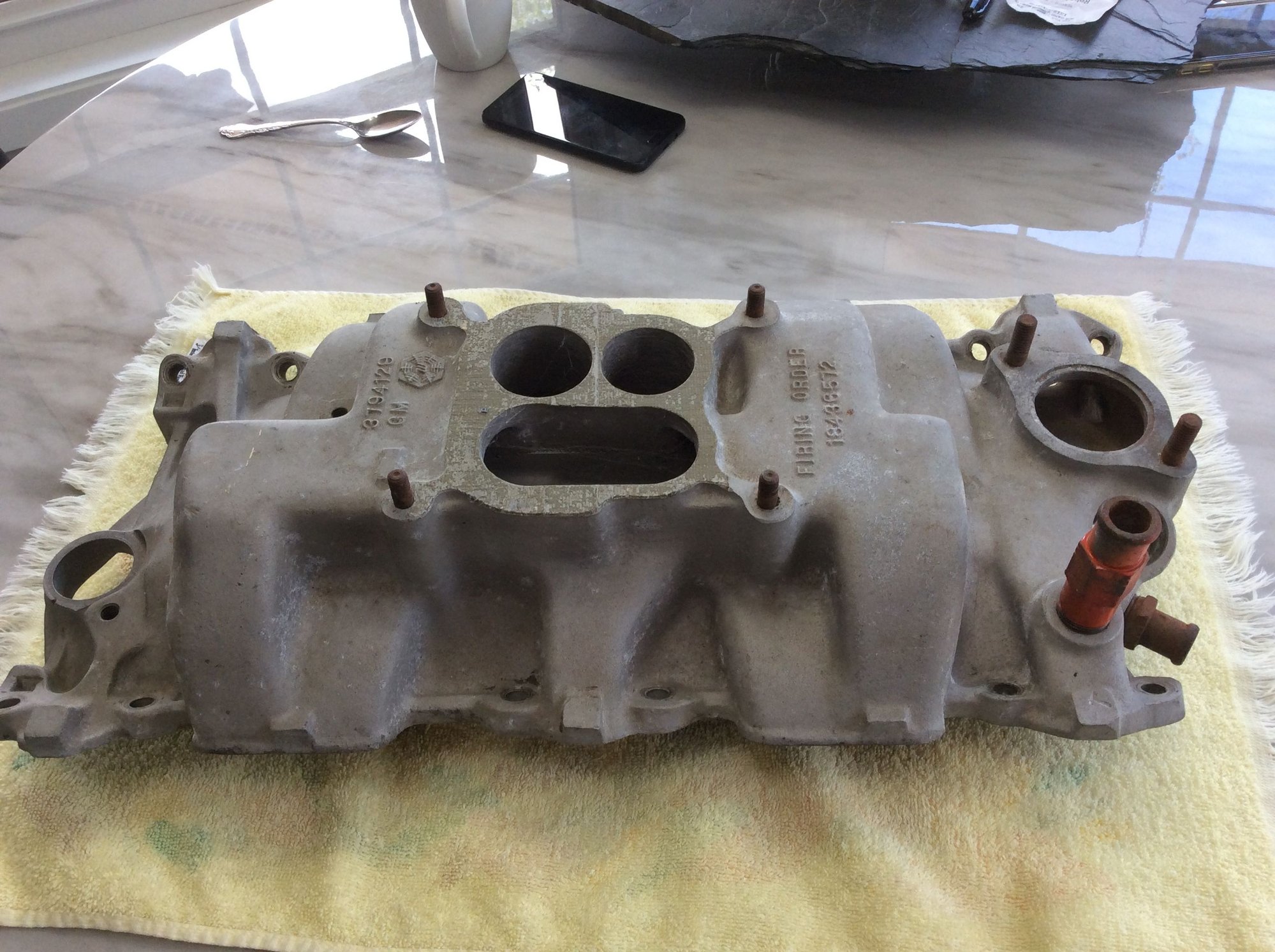 FS (For Sale) 196263 Corvette 327 3784129 Winters Foundry Aluminum Intake Manifold