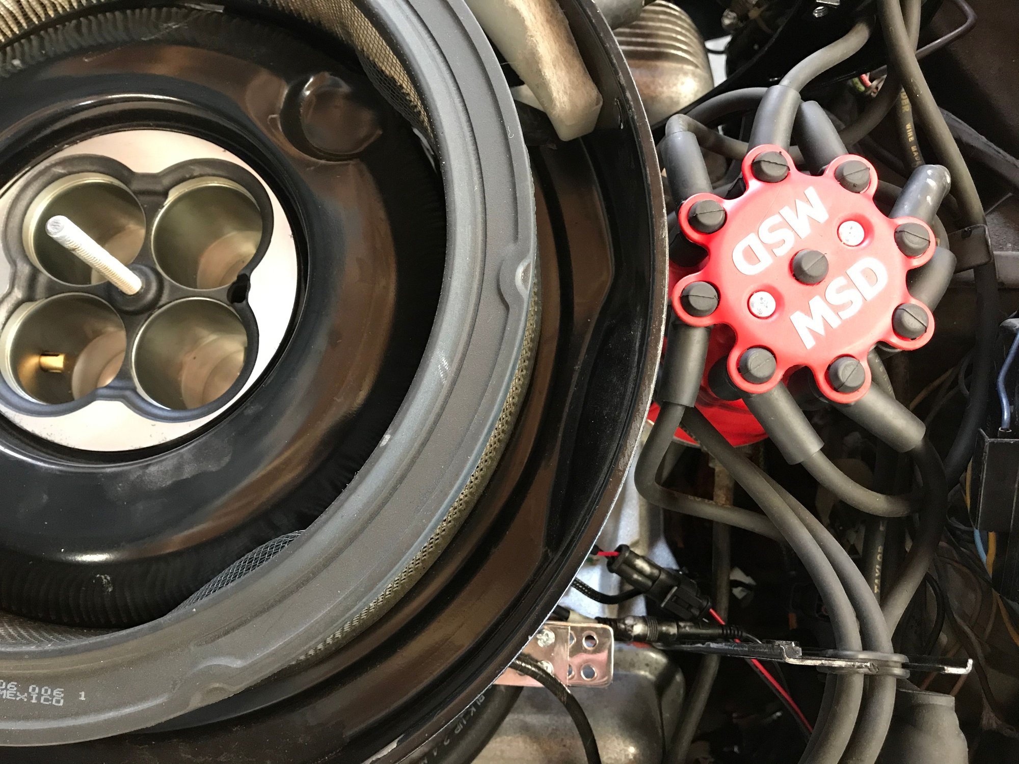 Help needed with open element air cleaner install on FITech EFI