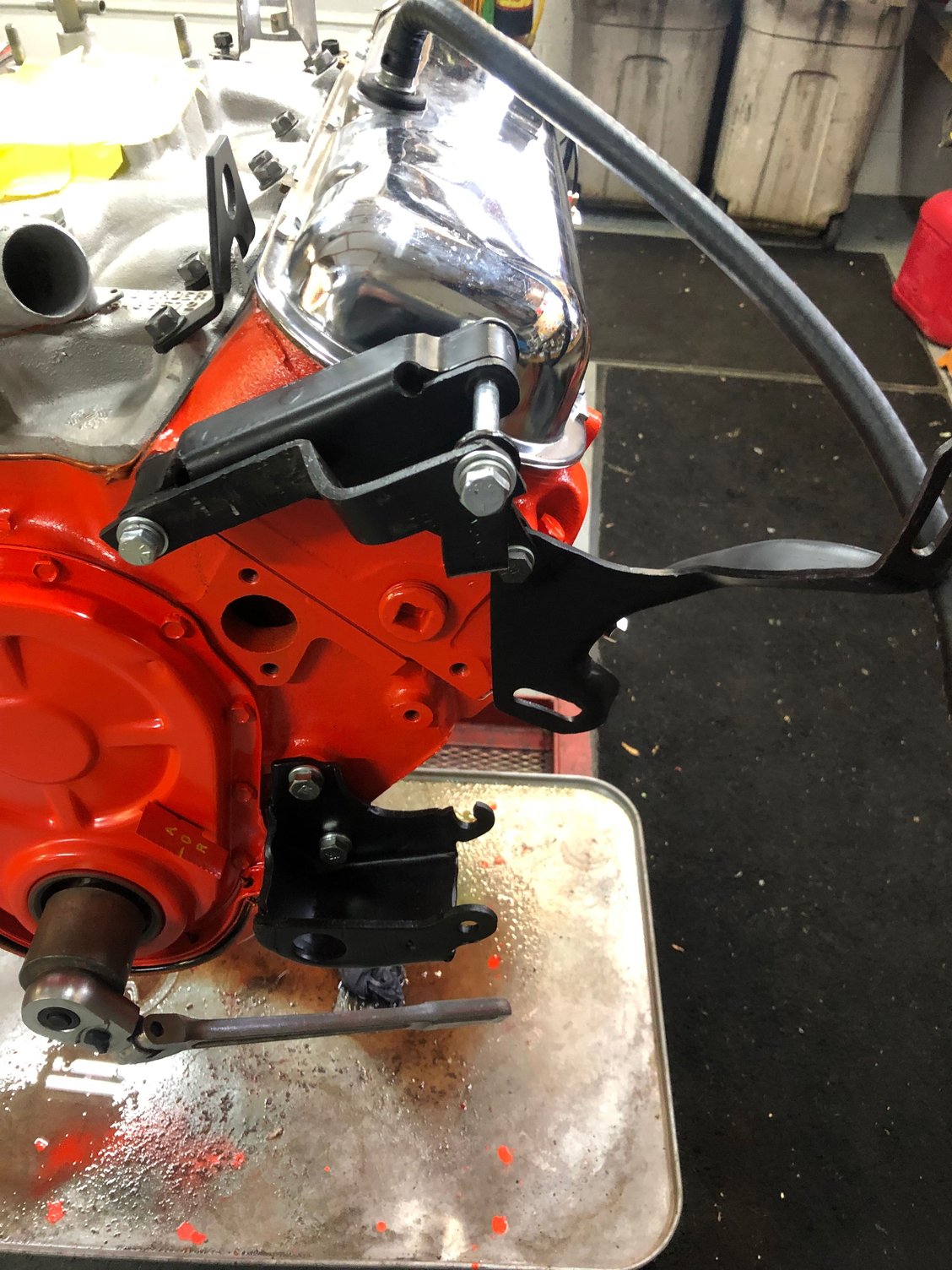 68 427 power steering bracket layout? CorvetteForum Chevrolet