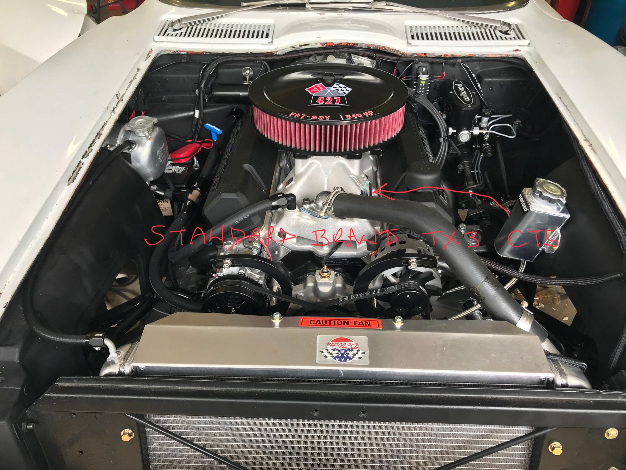 C2 EFI fuel line routing CorvetteForum Chevrolet Corvette Forum