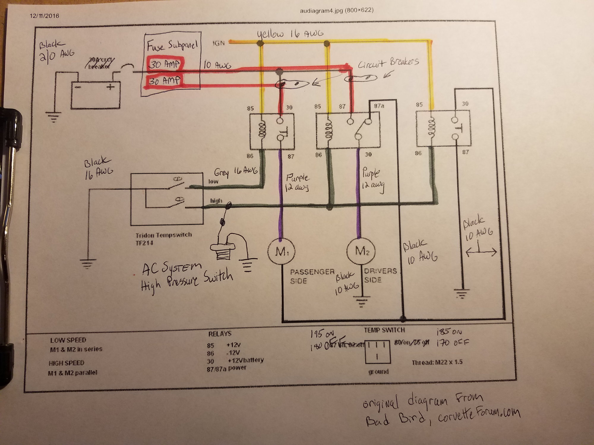 Wiring Schematic request for Dual Fan upgrade - Page 3 ...