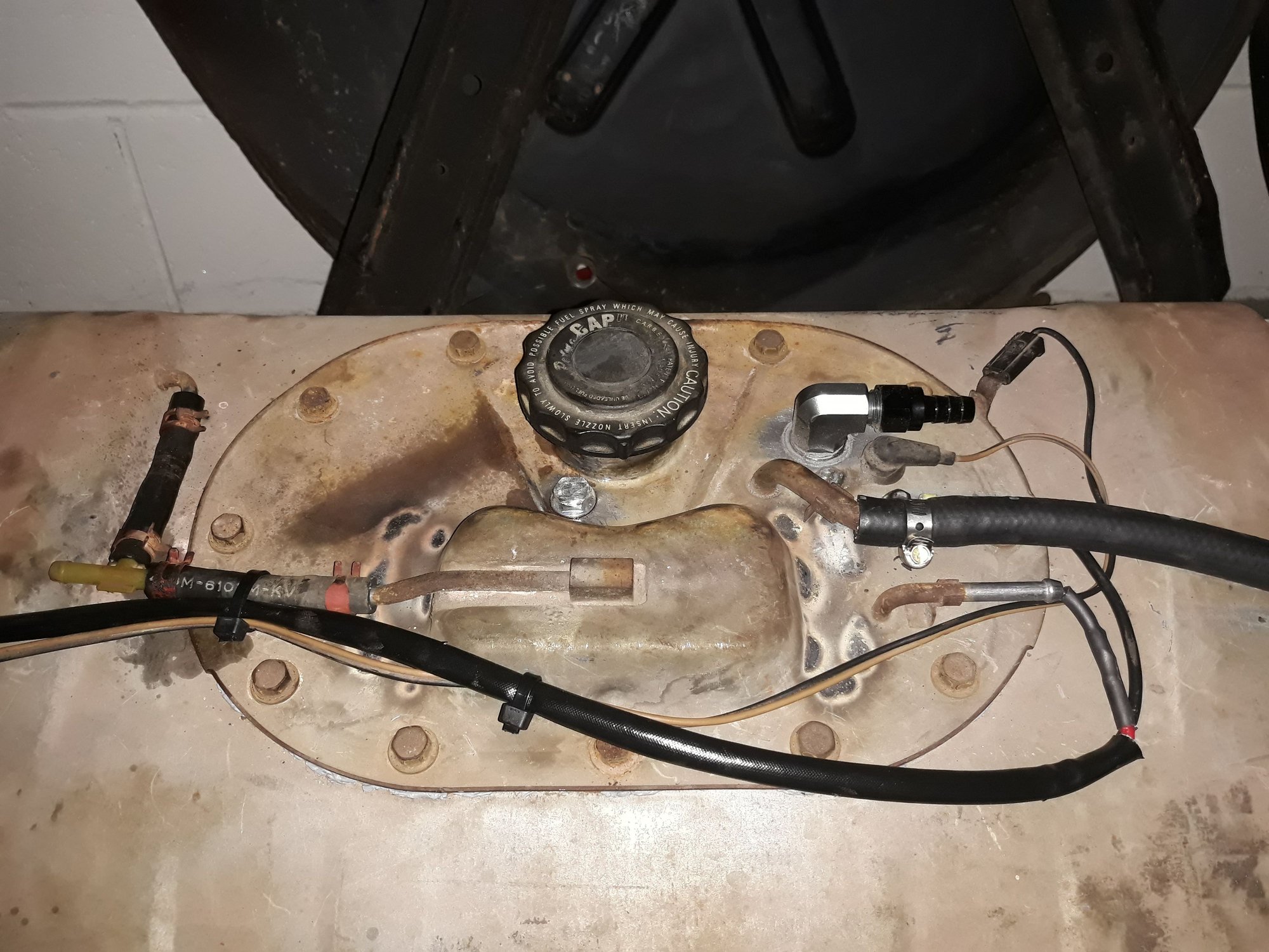 1975 fuel tank bladder CorvetteForum Chevrolet Corvette Forum