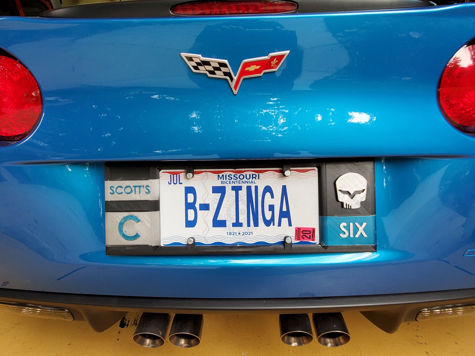 C6 Front License Plate Bracket Page 87 CorvetteForum Chevrolet