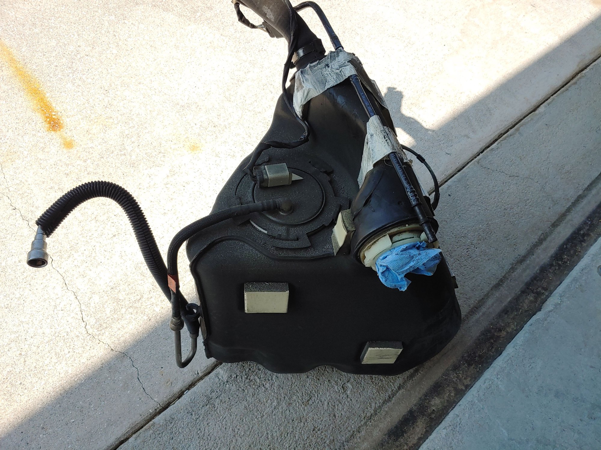 fuel tank evap line removal CorvetteForum Chevrolet Corvette Forum