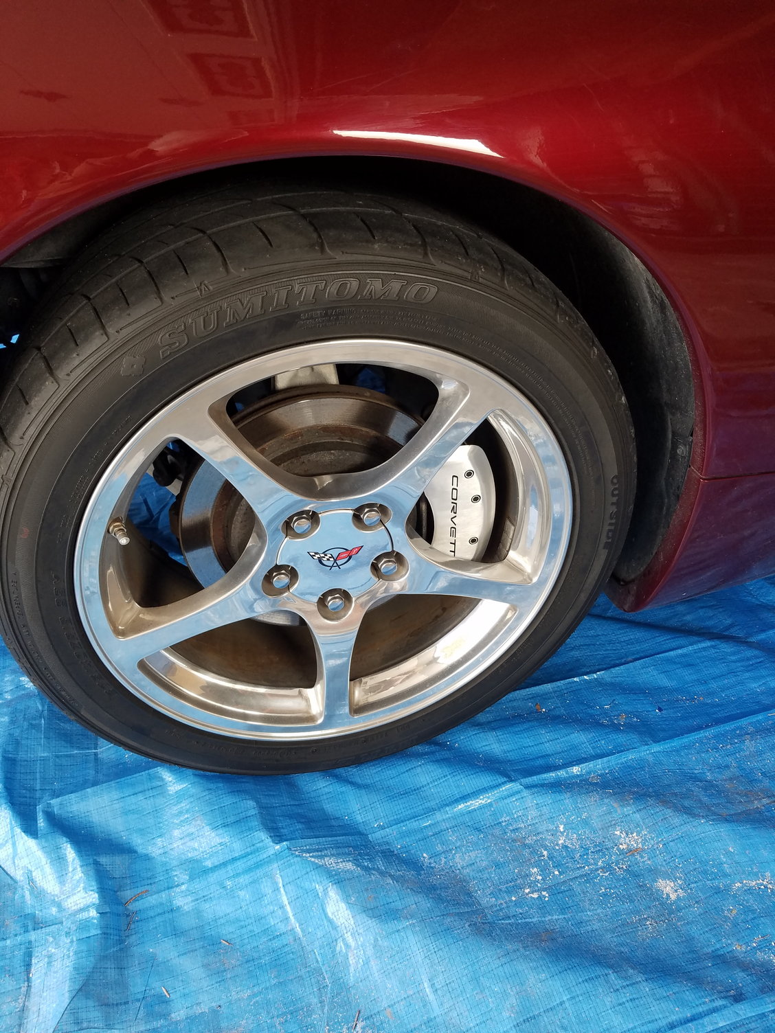 Polishing factory aluminum wheels - CorvetteForum - Chevrolet