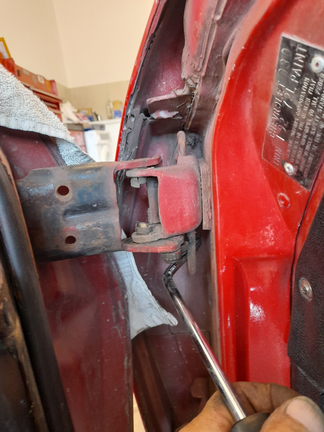 Door Hinge Bushing Replacement, A "How To" CorvetteForum Chevrolet