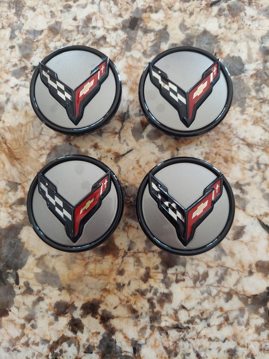 FS (For Sale) C8 OEM Wheel Center Caps CorvetteForum Chevrolet