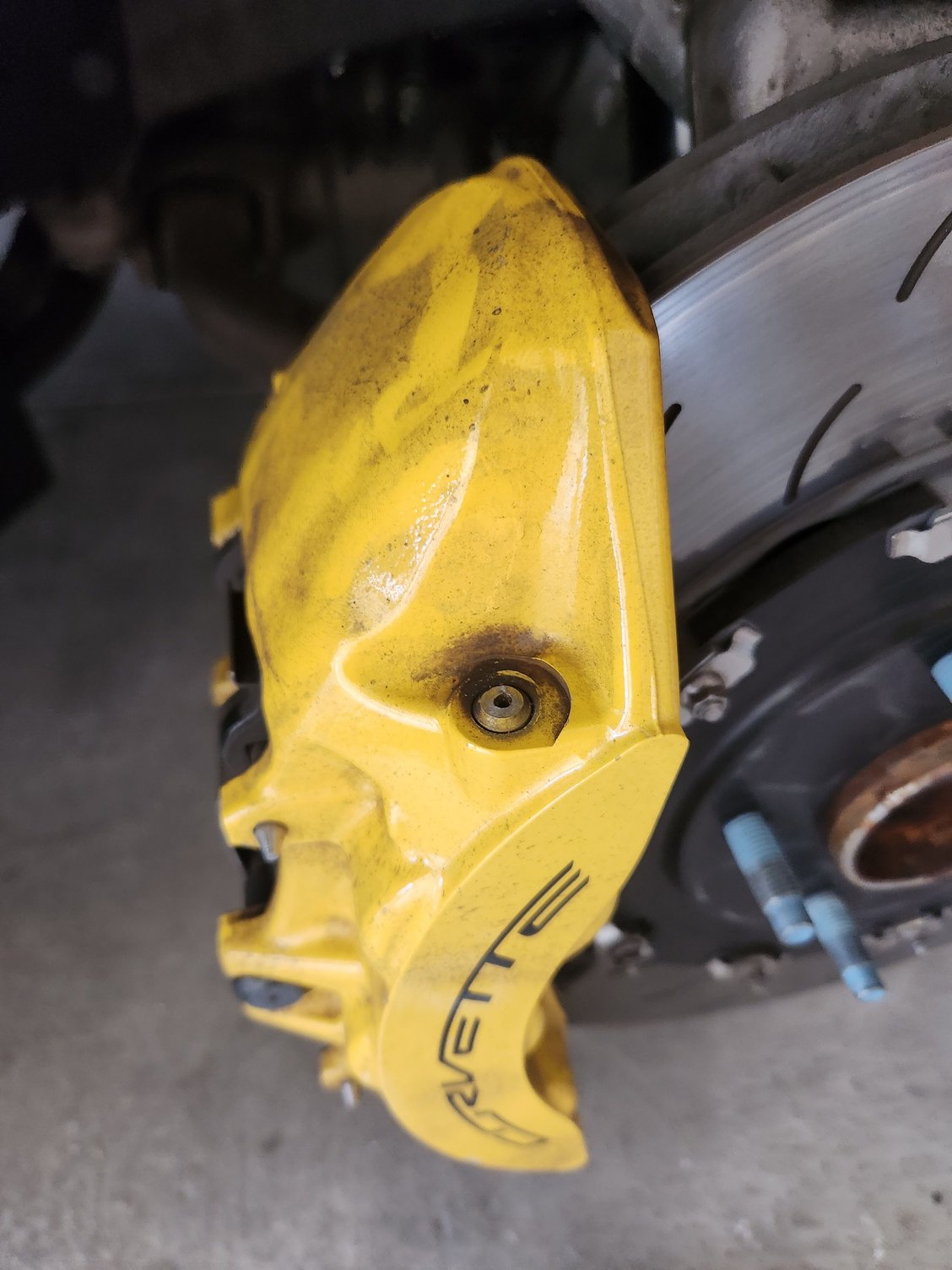 2015 C7 z06 Caliper Bleeder Screw Broke Help! CorvetteForum