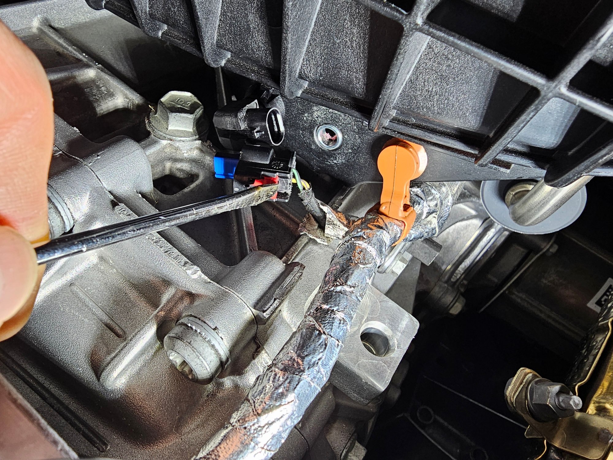 Air Box Sensor Removal For Tranny Fluid Fill CorvetteForum