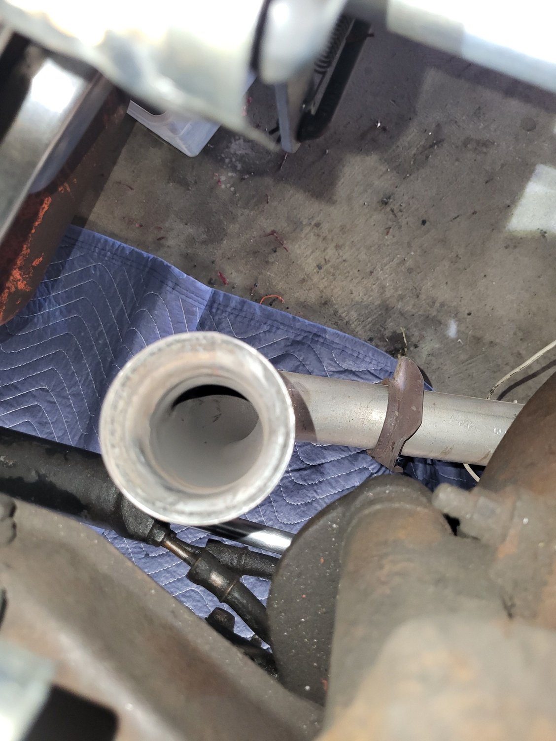 Downpipe flange