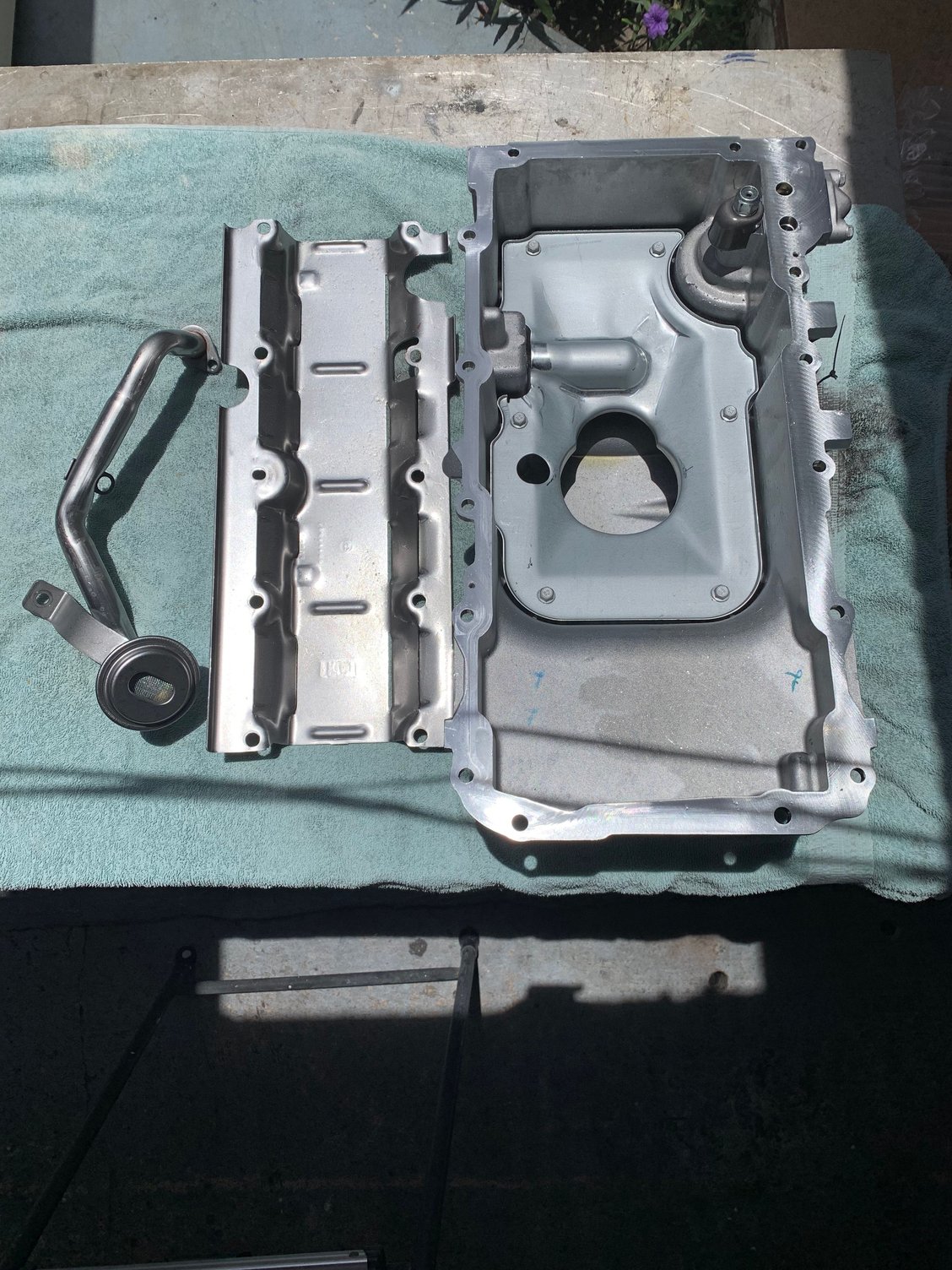 FS (For Sale) LS3 Oil Pan Kit New Crate Engine Take Off