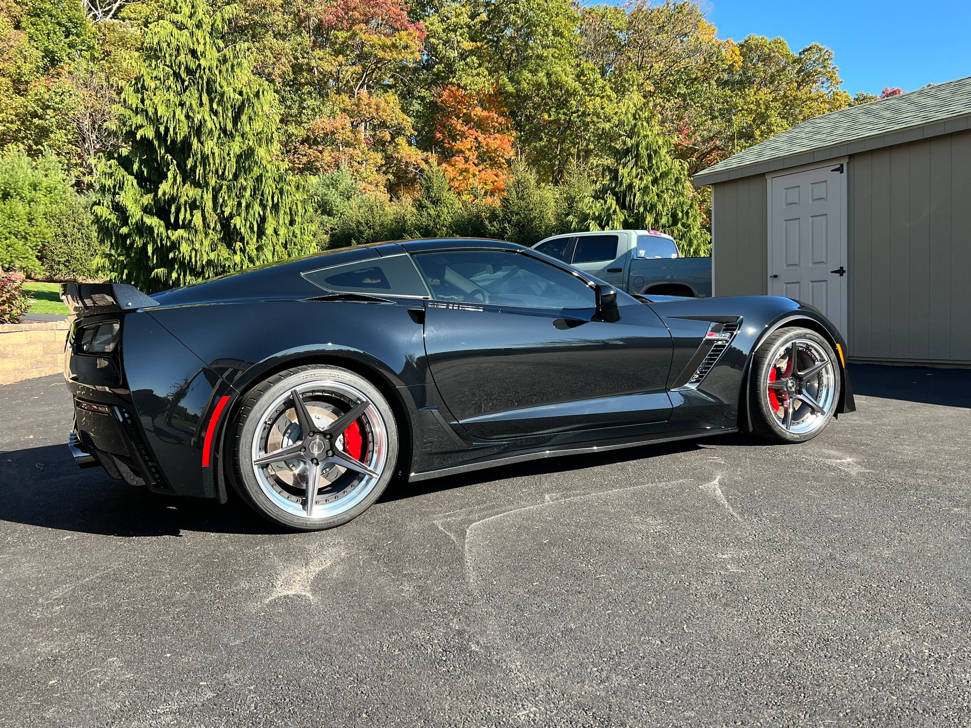 AWE Touring exhaust tips stick out too far… CorvetteForum Chevrolet