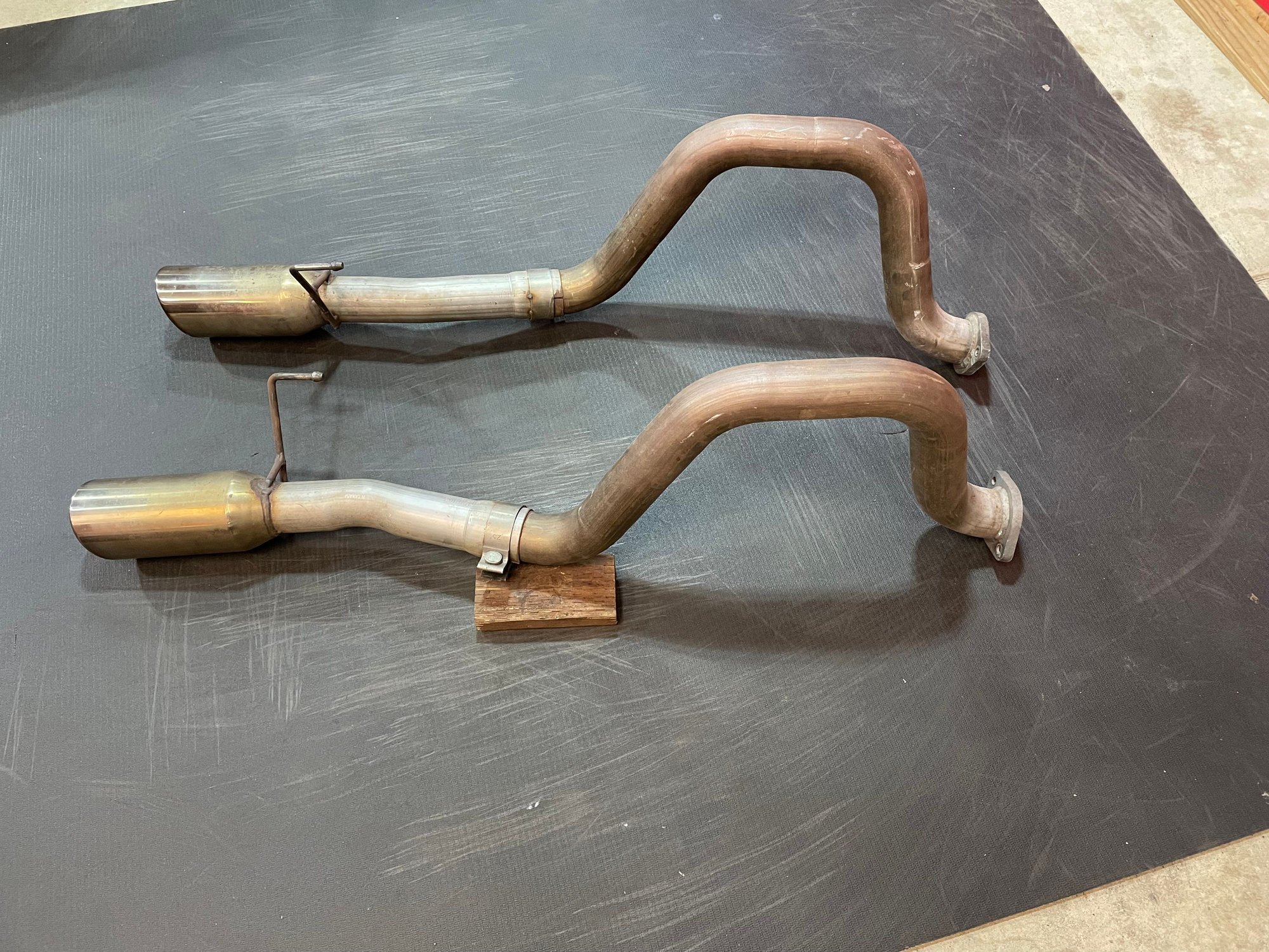 C5 Corvette axle back straight pipes CorvetteForum Chevrolet