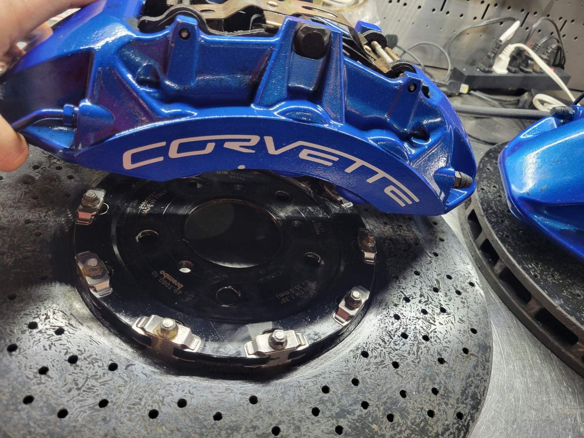 FS (For Sale) ZR1 Front calipers and rotors CorvetteForum Chevrolet