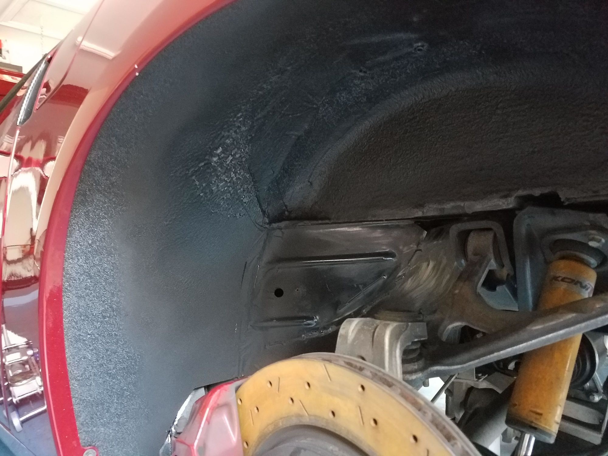 My rear inner fender liners were completely torn out by my rear tires