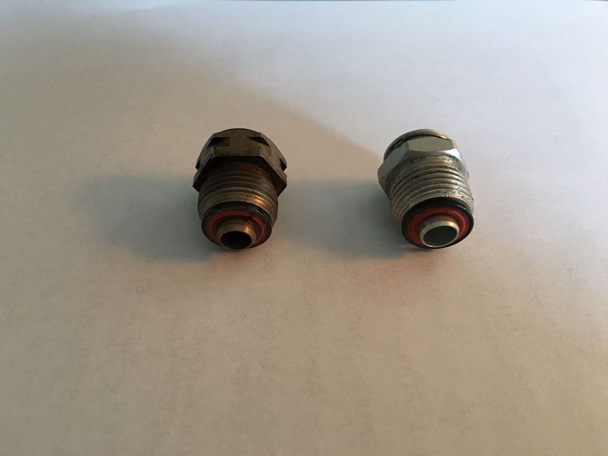 trans cooler install 0103 Radiator with quick disconnect CorvetteForum Chevrolet Corvette