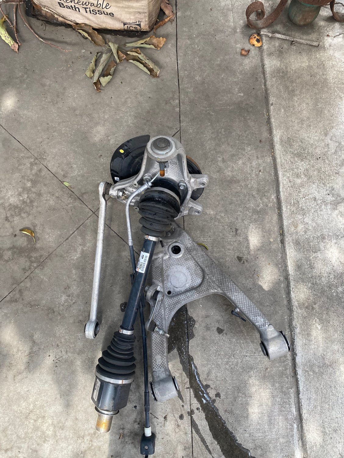 FS (For Sale) 2016 z06 cradle and OEM LH RH DRIVER REAR SPINDLE & ARMS