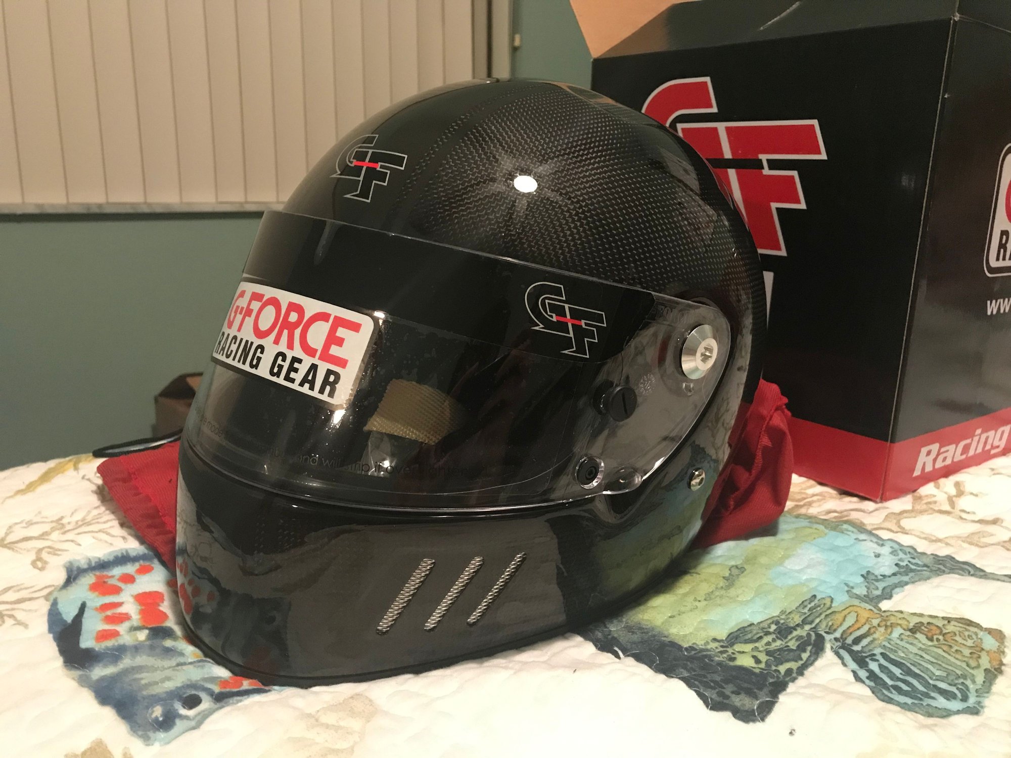 FS (For Sale) GForce Carbon Fiber Helmet SA2015 Large CorvetteForum