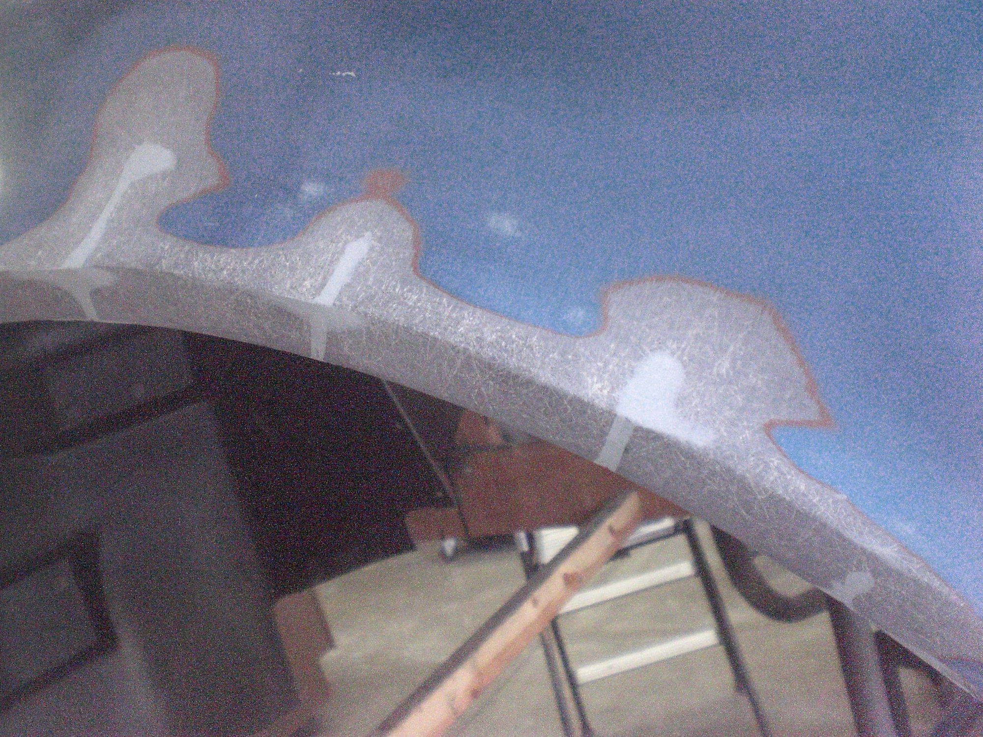 Cracks repaired with VPA