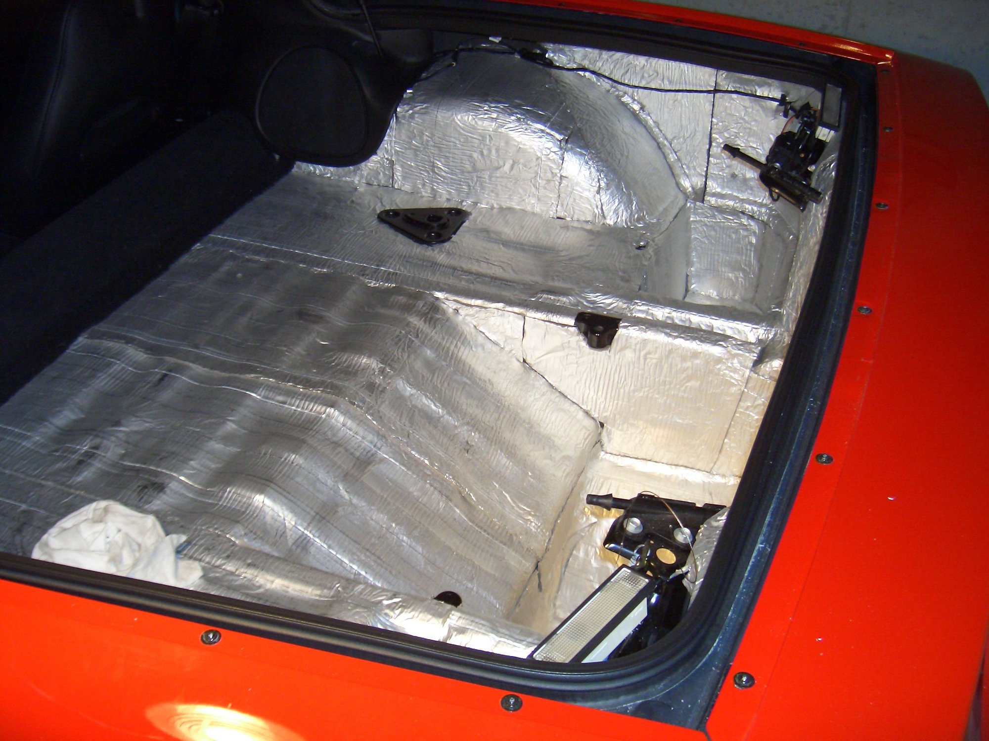 Quieting down the tire whine with sound mat CorvetteForum Chevrolet