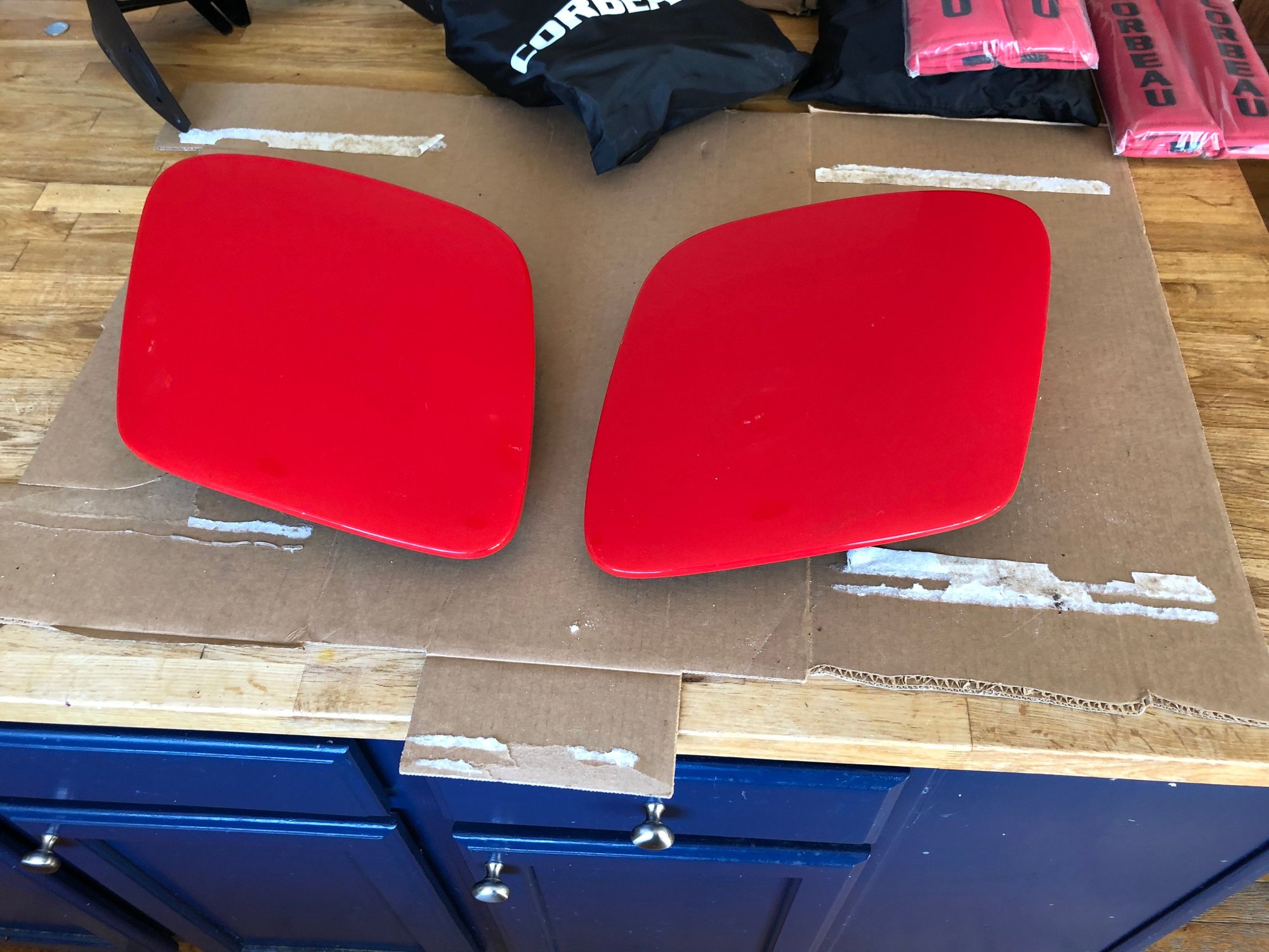 FS (For Sale) Headlight doors / covers (torch red) CorvetteForum
