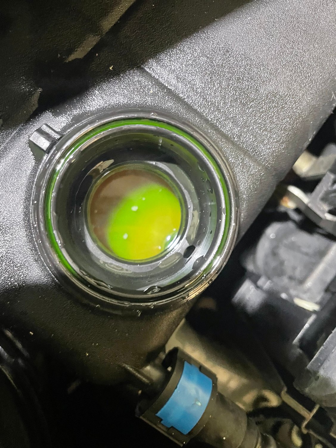 Intercooler coolant tank empty CorvetteForum Chevrolet Corvette