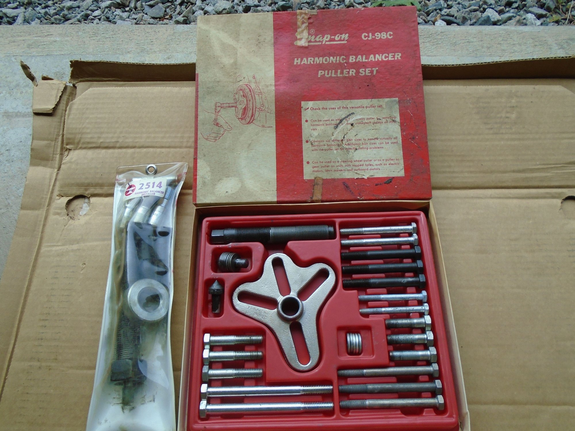 FS (For Sale) SnapOn harmonic balancer puller & installer tool