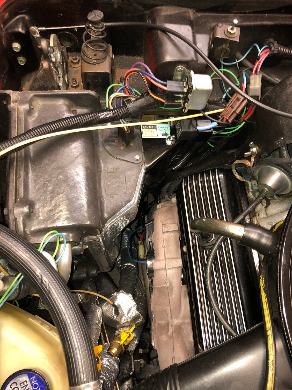 Heater control valve vacuum line CorvetteForum Chevrolet Corvette