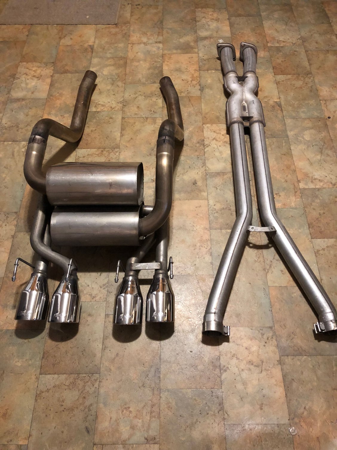 FS (For Sale) C6 Borla Exhaust System with X Pipe and Hardware