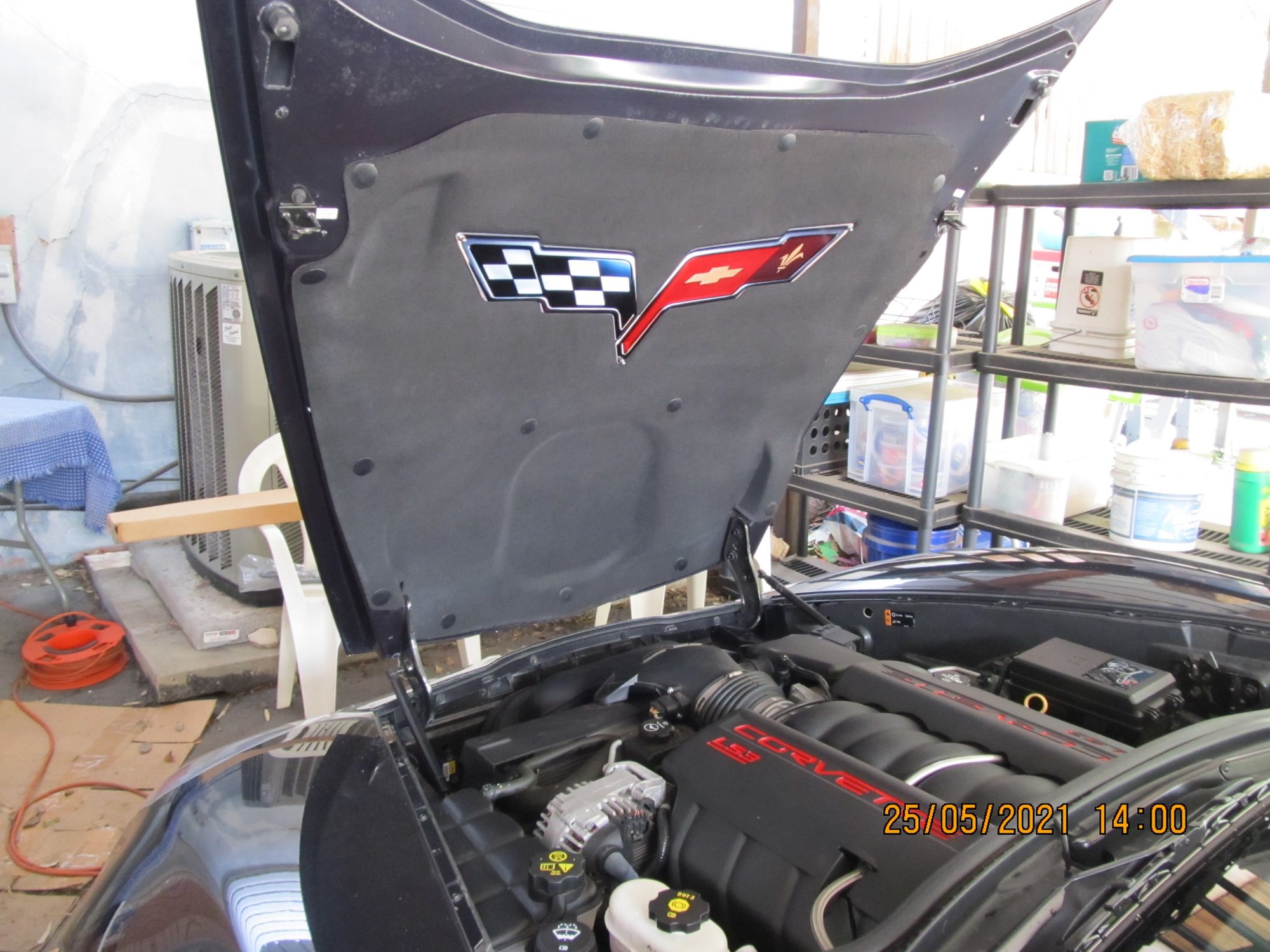 C6 Underhood Pad with Corvette Logo Page 3 CorvetteForum