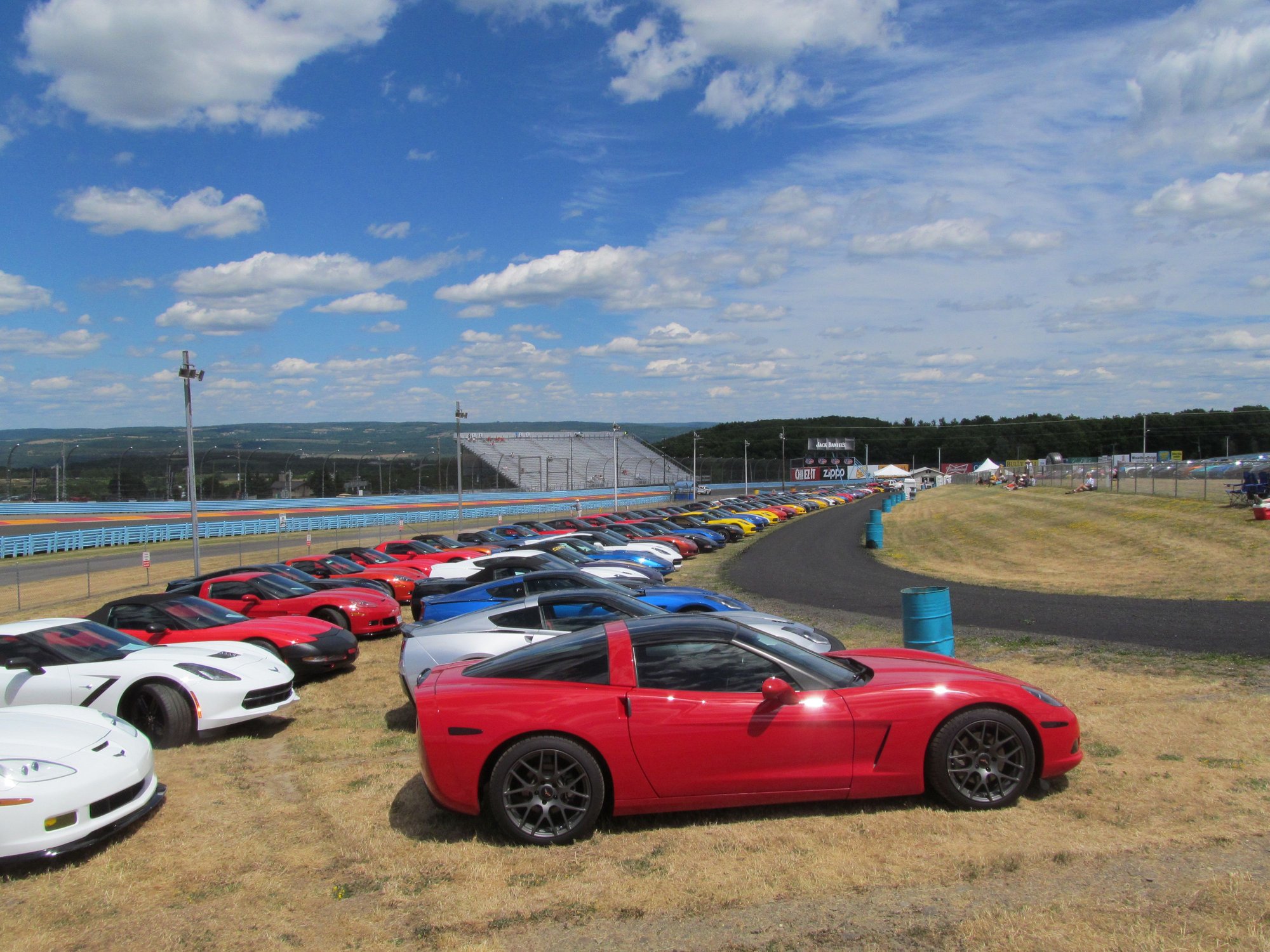 Huge Corvette Corral at Watkins Glen Results Inside CorvetteForum