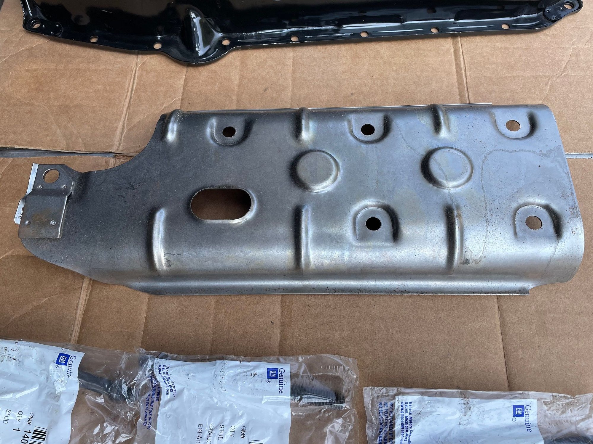 FS (For Sale) SOLD Chevy Performance SBC Z/28style Oil Pan, Windage