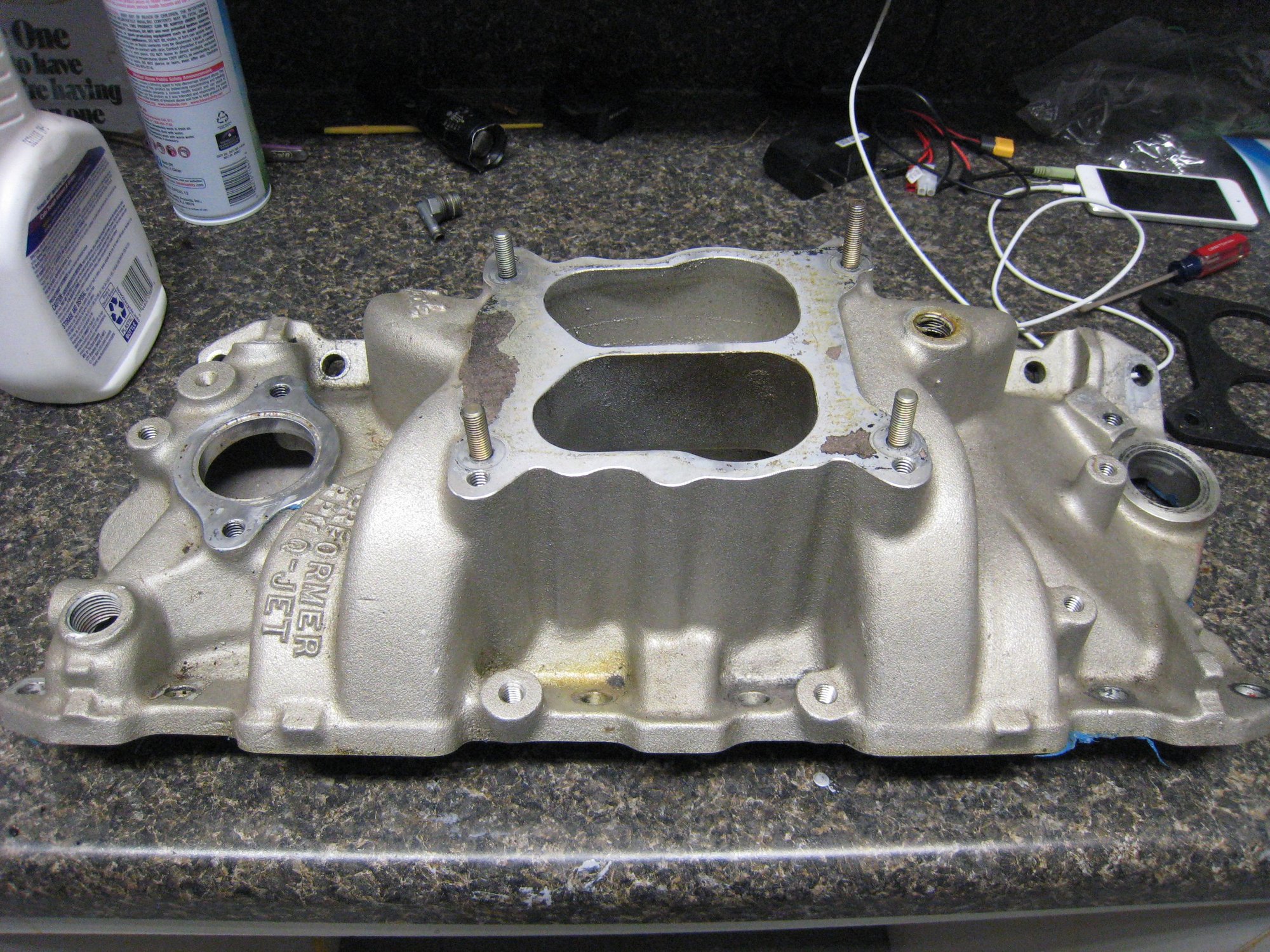FS (For Sale) Edelbrock Performer RPM Quadrajet Intake Manifold