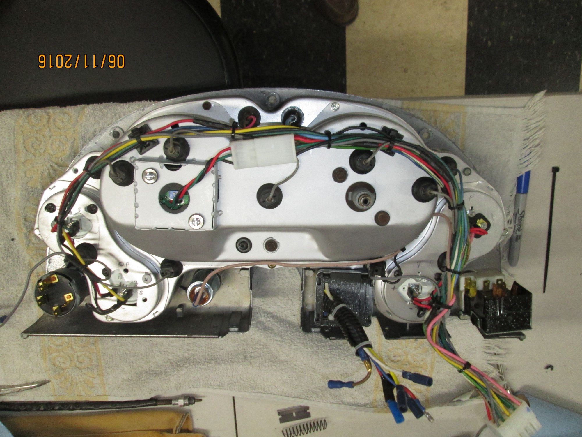 Conversion of 64 mechanical tach to electronic tach CorvetteForum