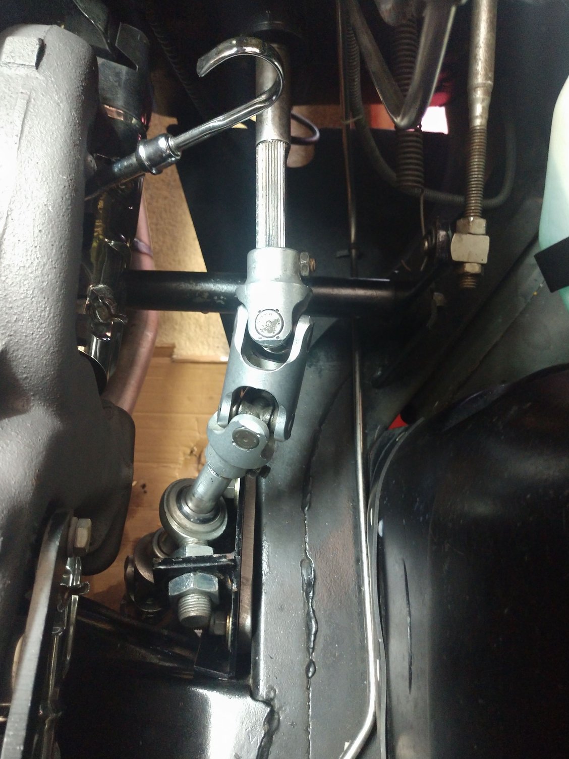 Aftermarket steering column Flaming River CorvetteForum Chevrolet