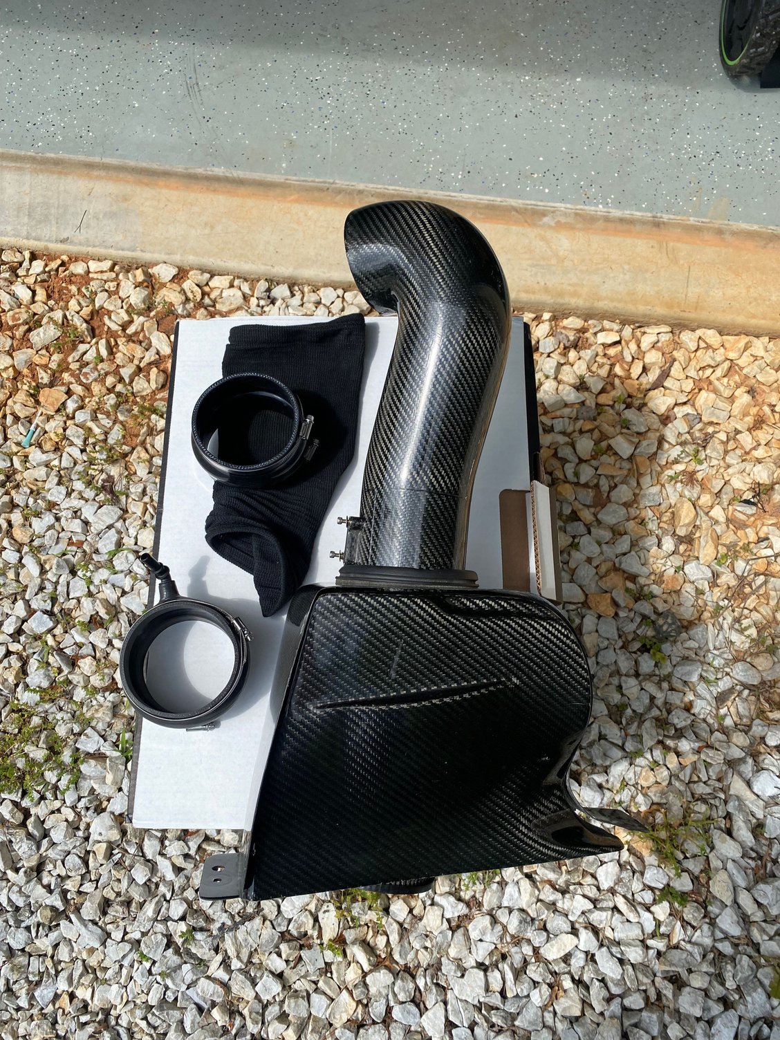 FS (For Sale) Used Haltech Carbon Fiber Cold Air Intake C7