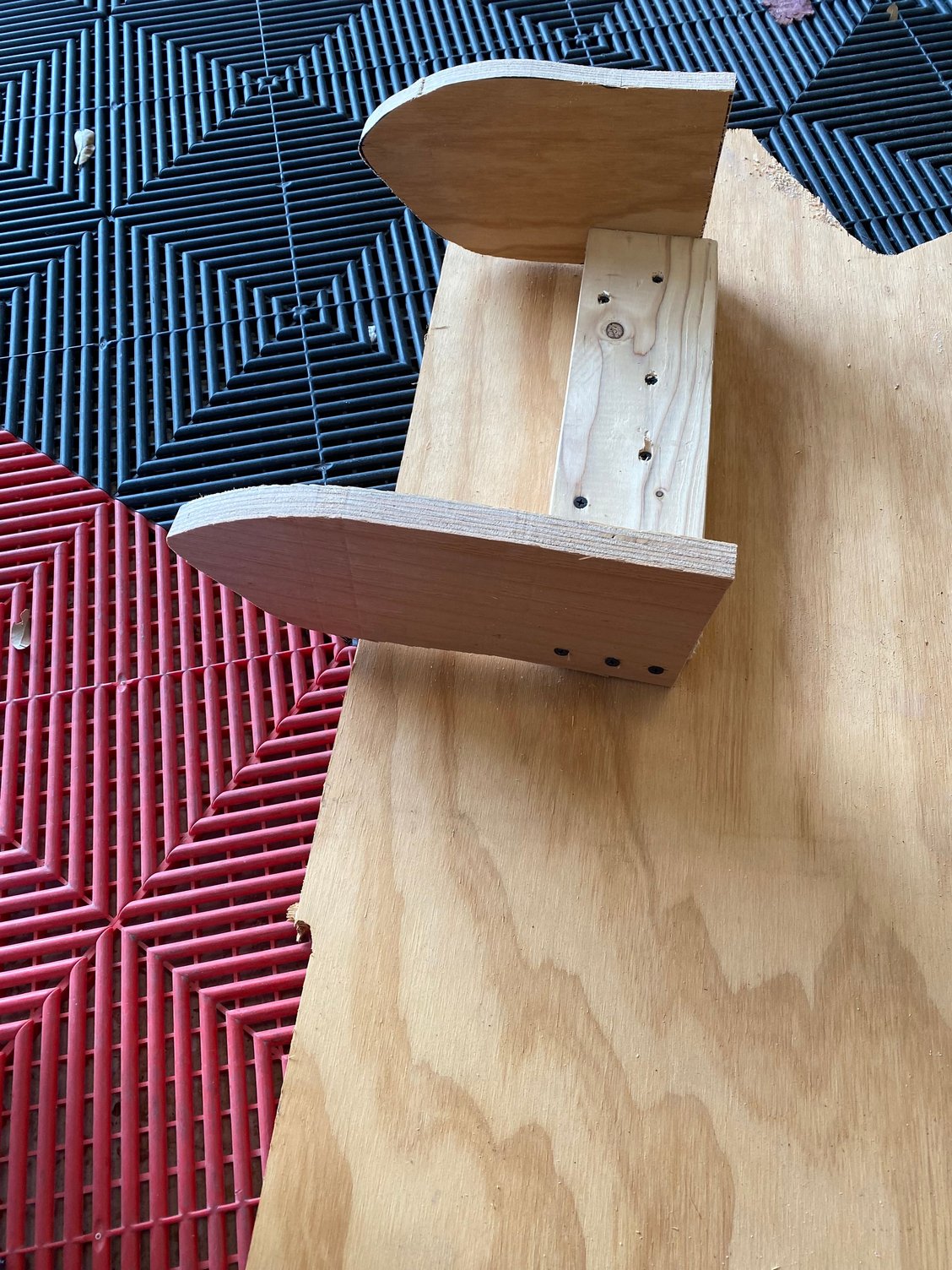 I also made a jig to cut the Lexan covers.