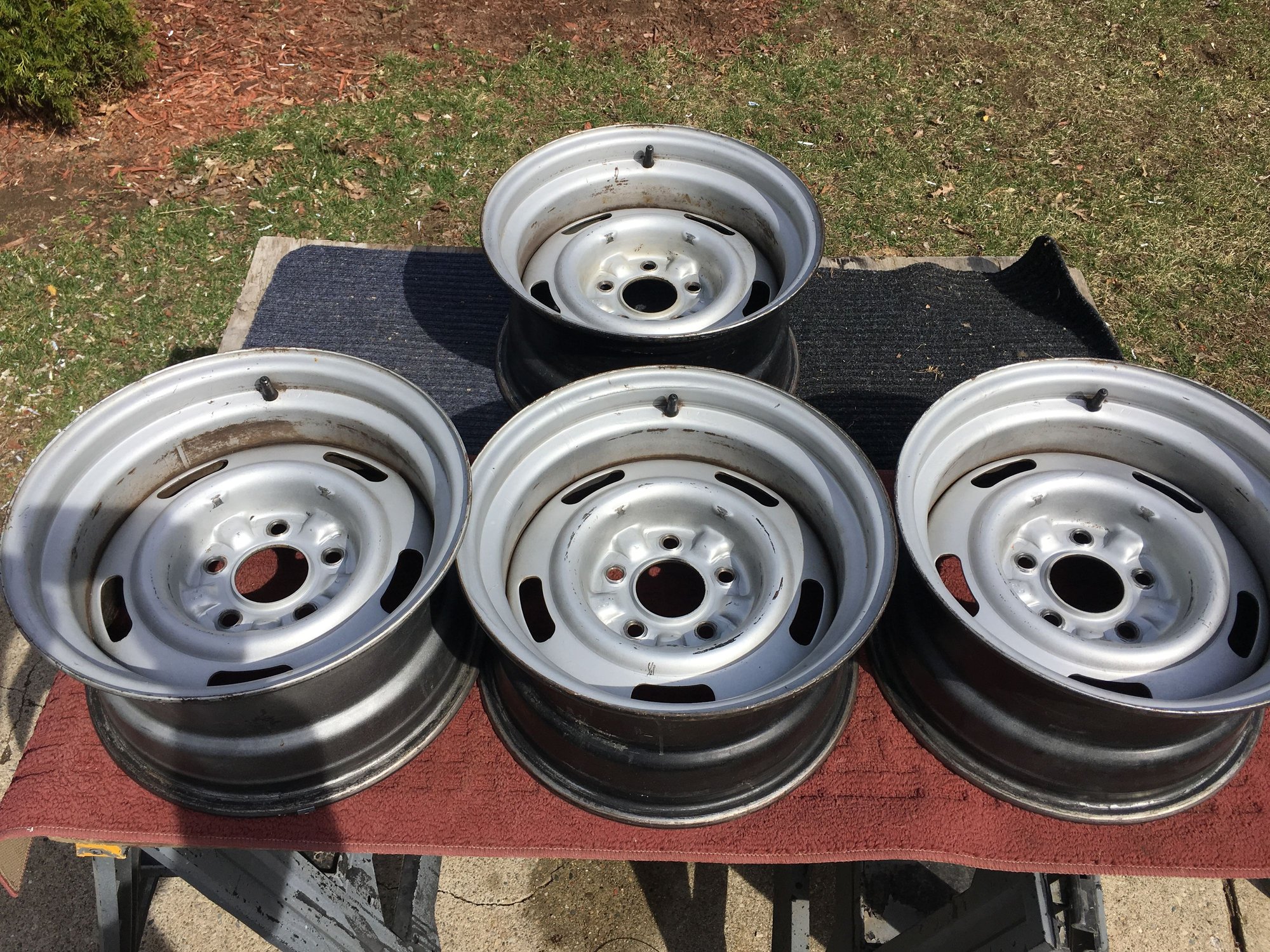 FS (For Sale) Original KelseyHayes Rally Wheels AZ Code 15x8