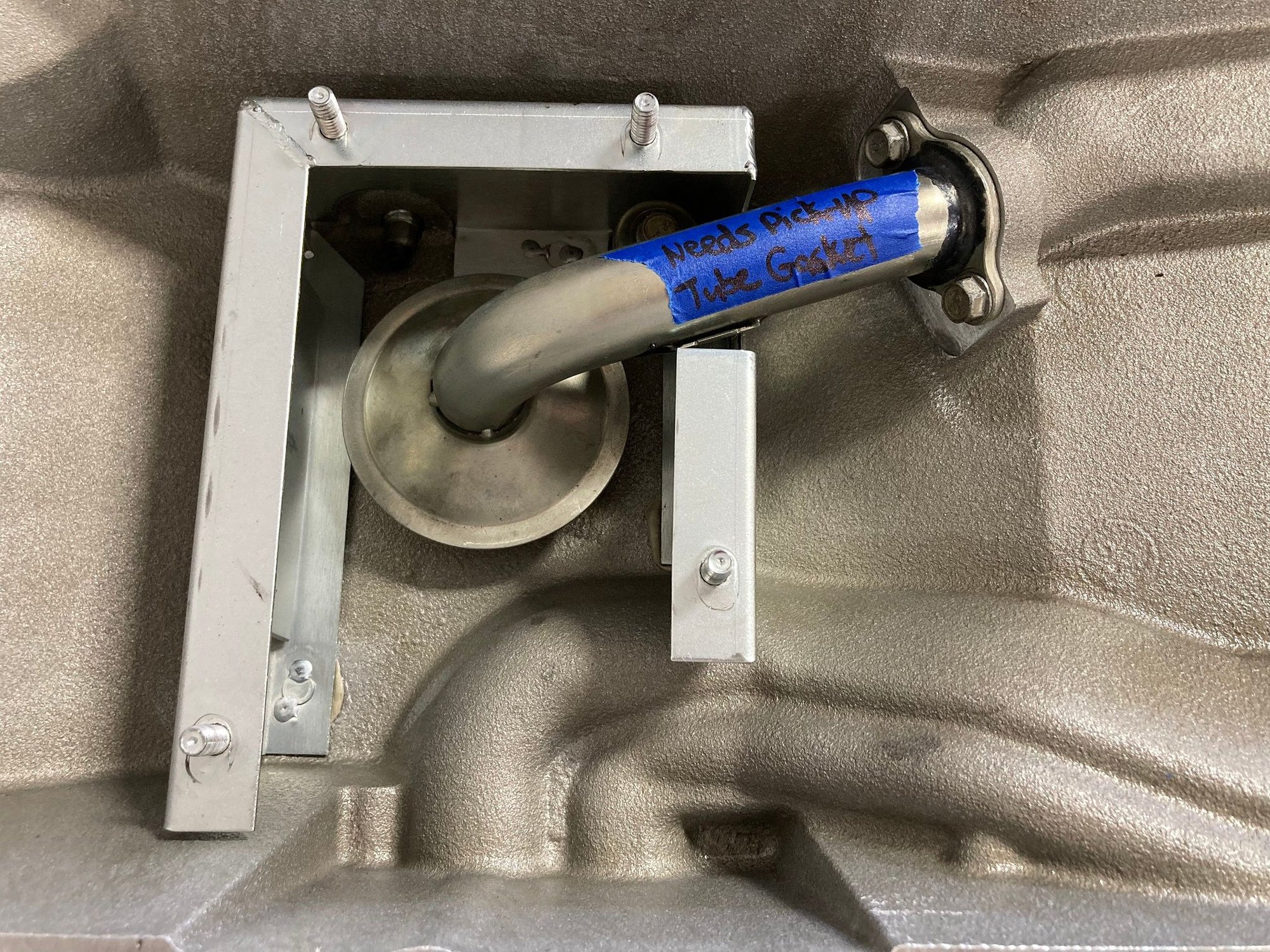 FS (For Sale) GM OEM LS Dry Sump Oil Pan with Aviaid Pan Baffle