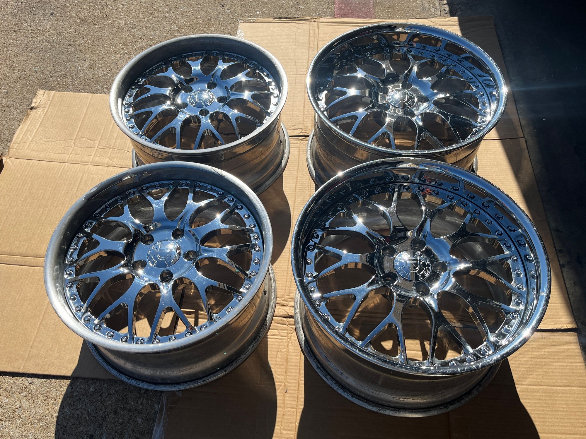 FS (For Sale) INTRO id313 billet 3 piece wheels, 18