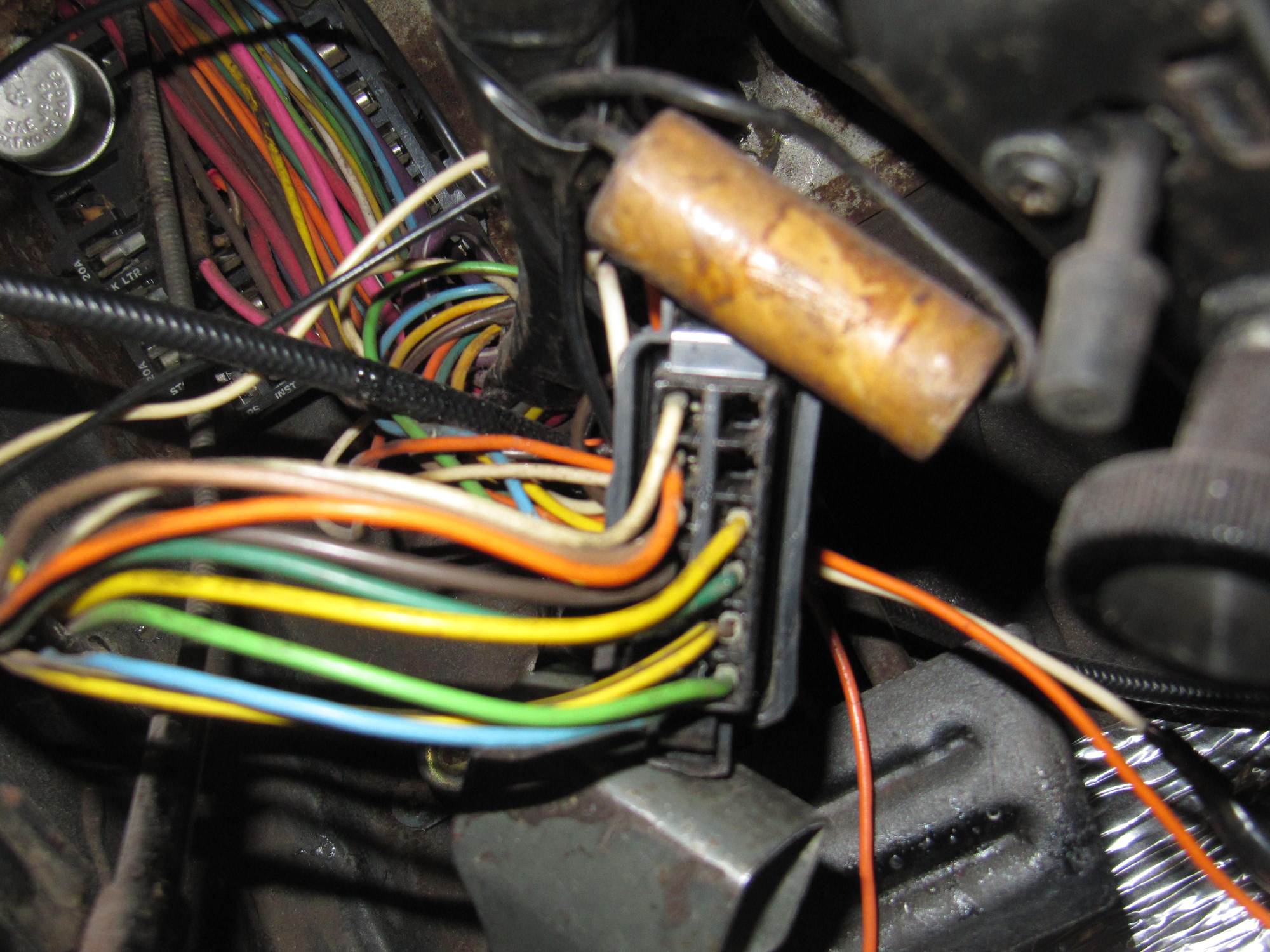 Mystery yellow and black wire in my 72. CorvetteForum Chevrolet